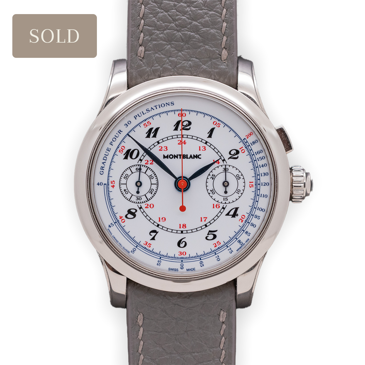 Montblanc Villeret 1858 Vintage Pulsographe
