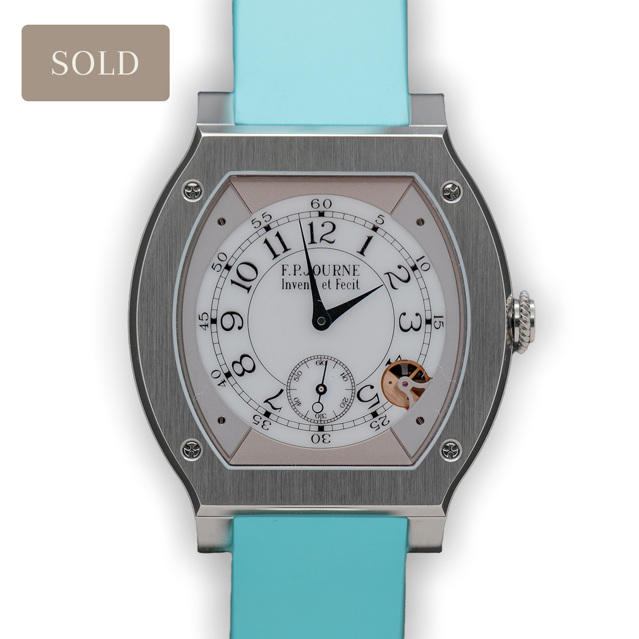 F.P. Journe Élégante 48mm Titanium White Dial