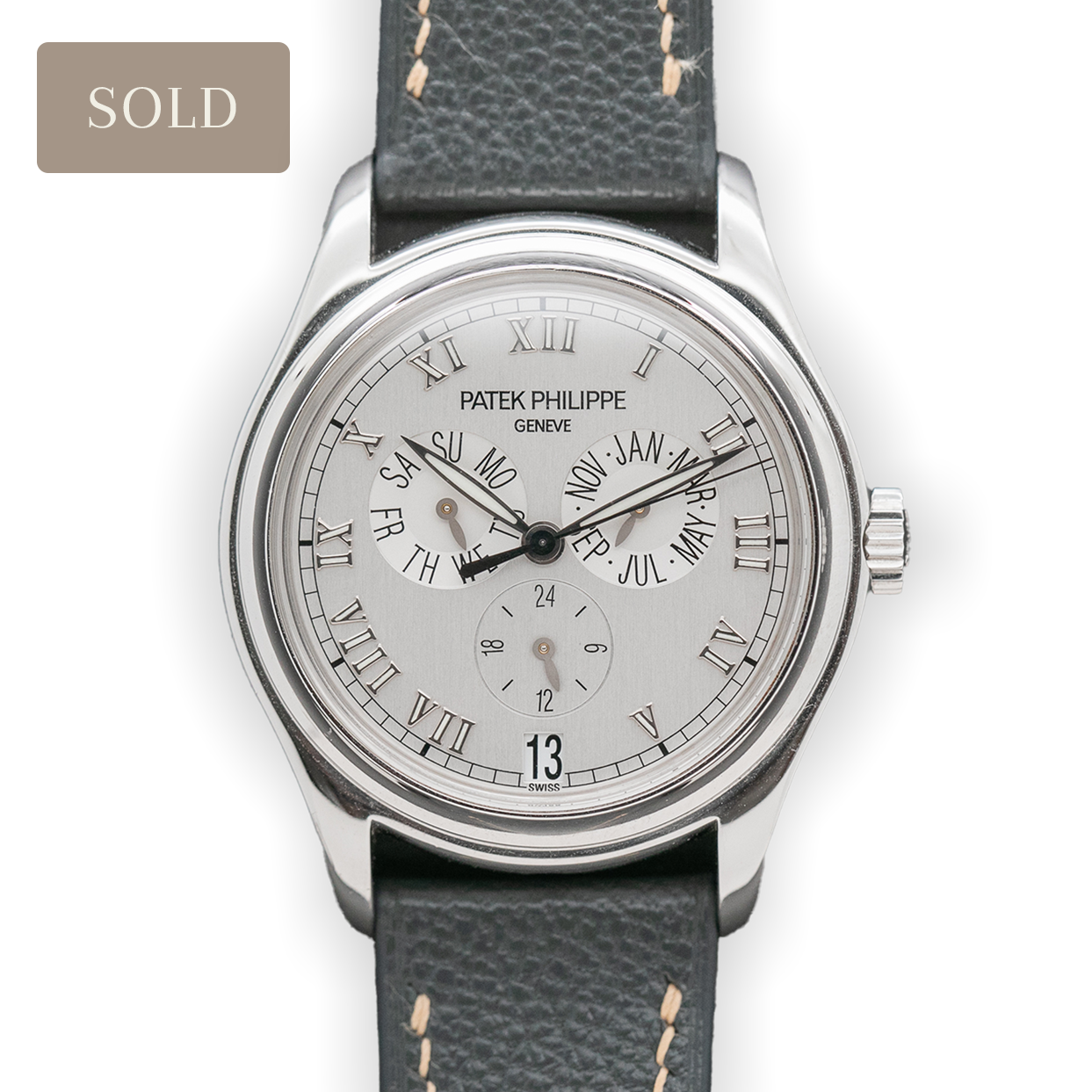 Patek Philippe Annual Calendar 5035P-024 Silver Dial
