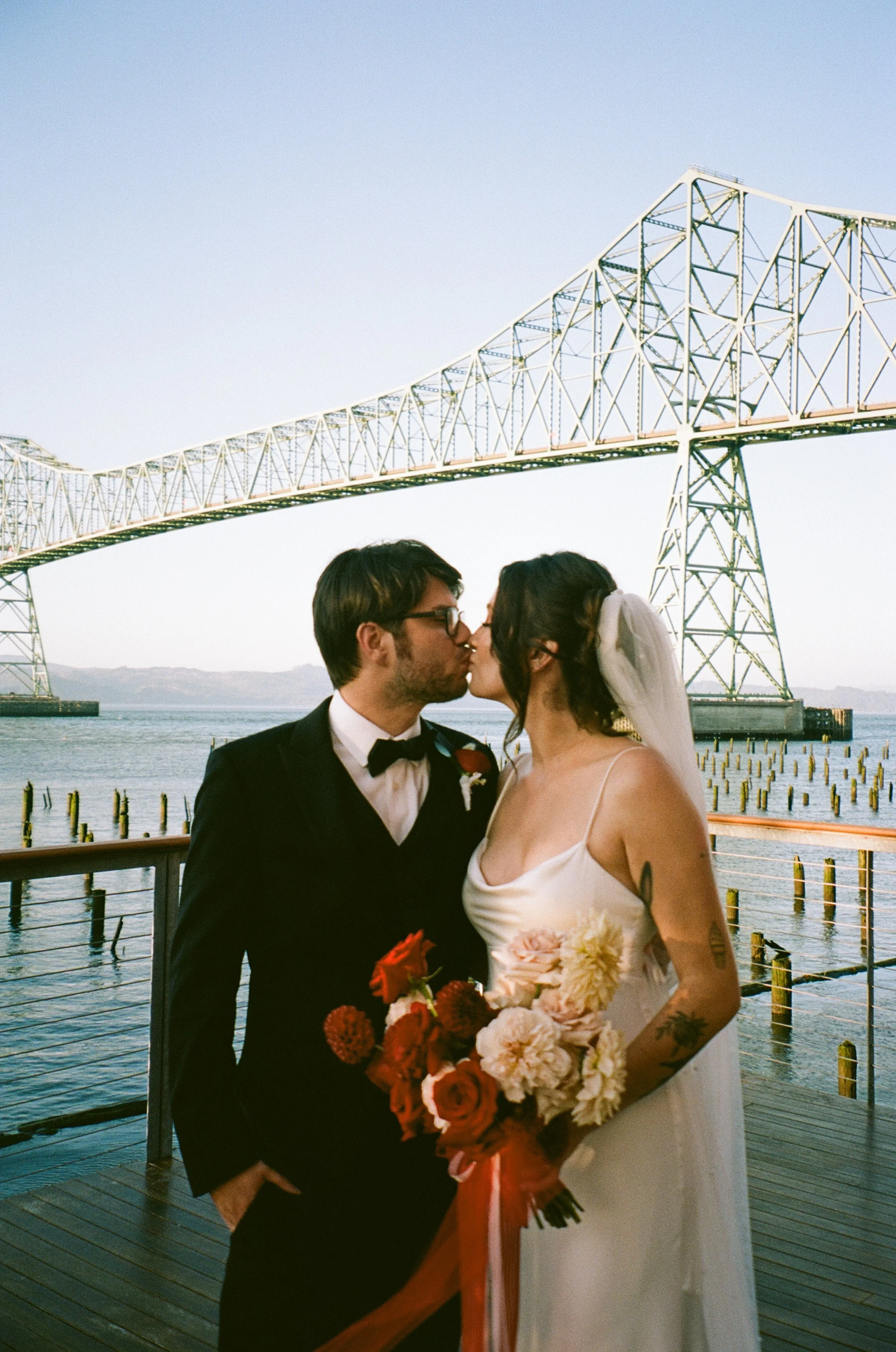 Film Photography: Astoria Wedding