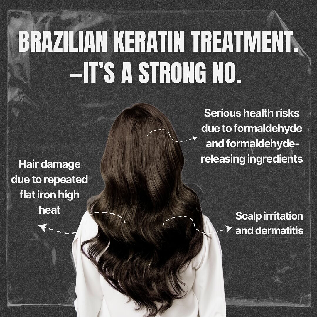 Brazilian Keratin Treatment (BKT) is a common chemical and heat hair straightening process provided at many hair salons. It is also known by other names e.g. Brazilian blowout, Brazilian straightening, Keratin Cure etc. 

Many BKTs contain formaldehy