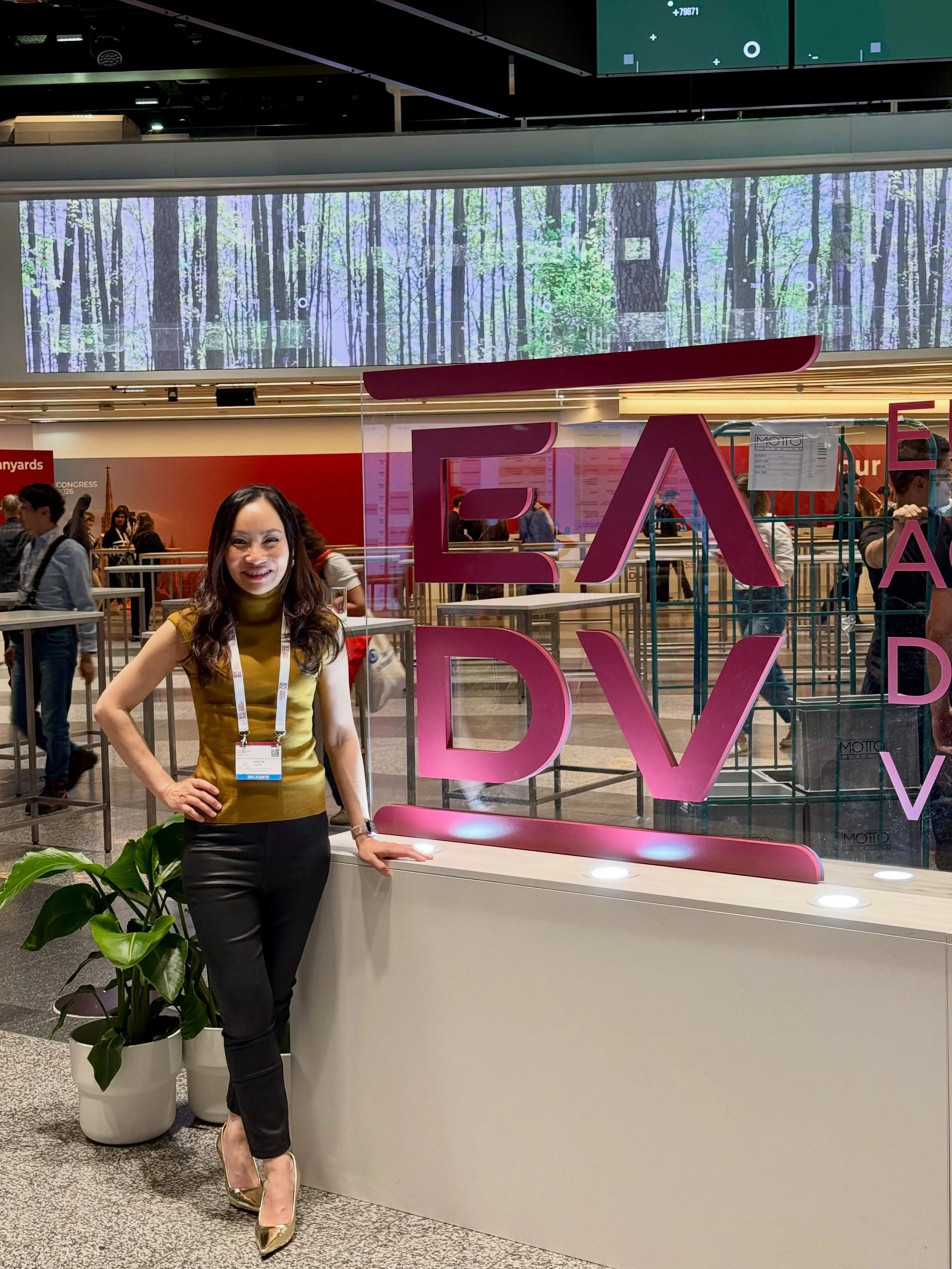EADV 2026 - a few very full days of dermatology! 

With more than 20,000 delegates from around the world, one of the best parts of EADV is the opportunity to reconnect with international colleagues and some Australian colleagues I barely get to see b