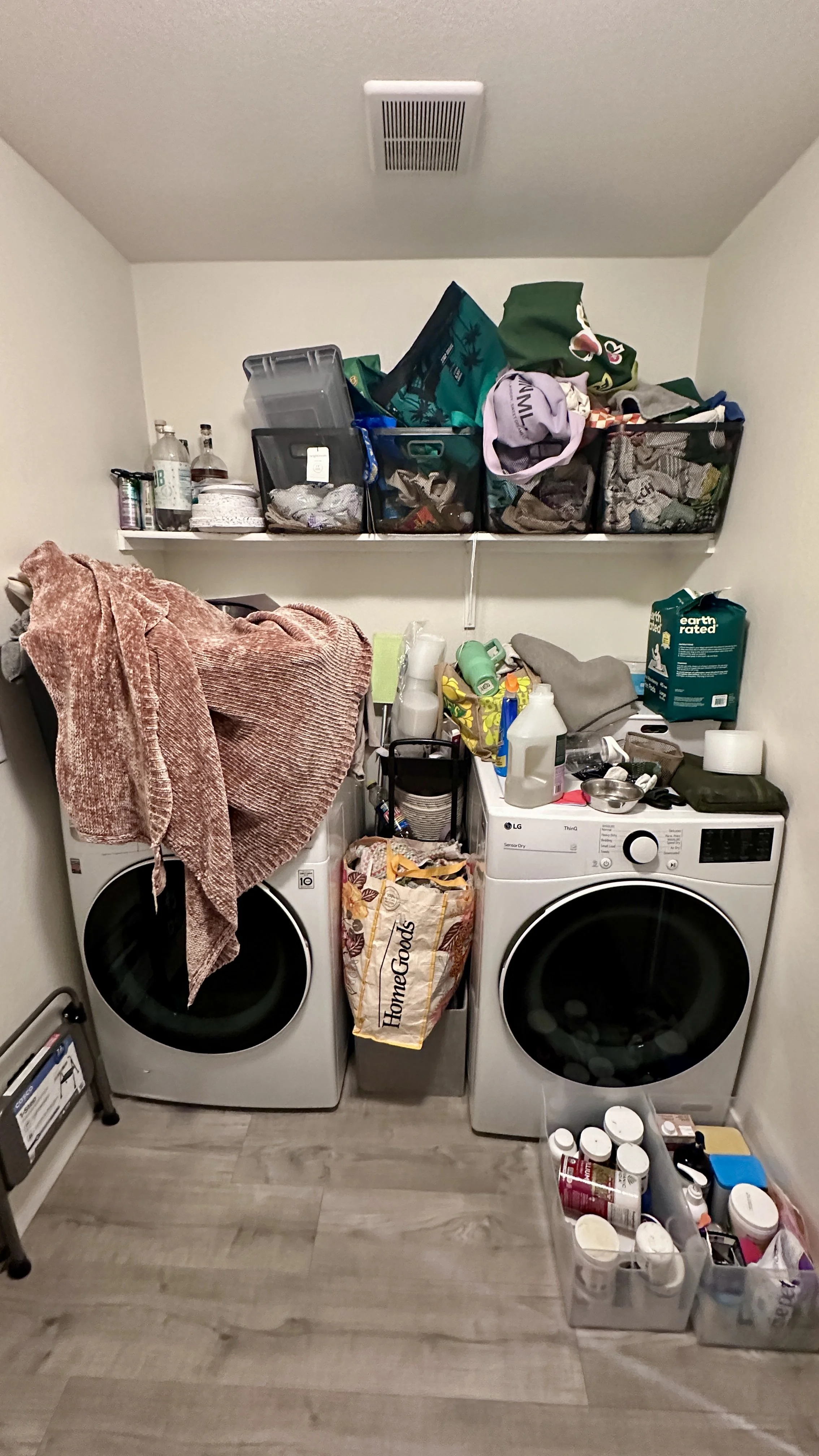 Before: Laundry Room