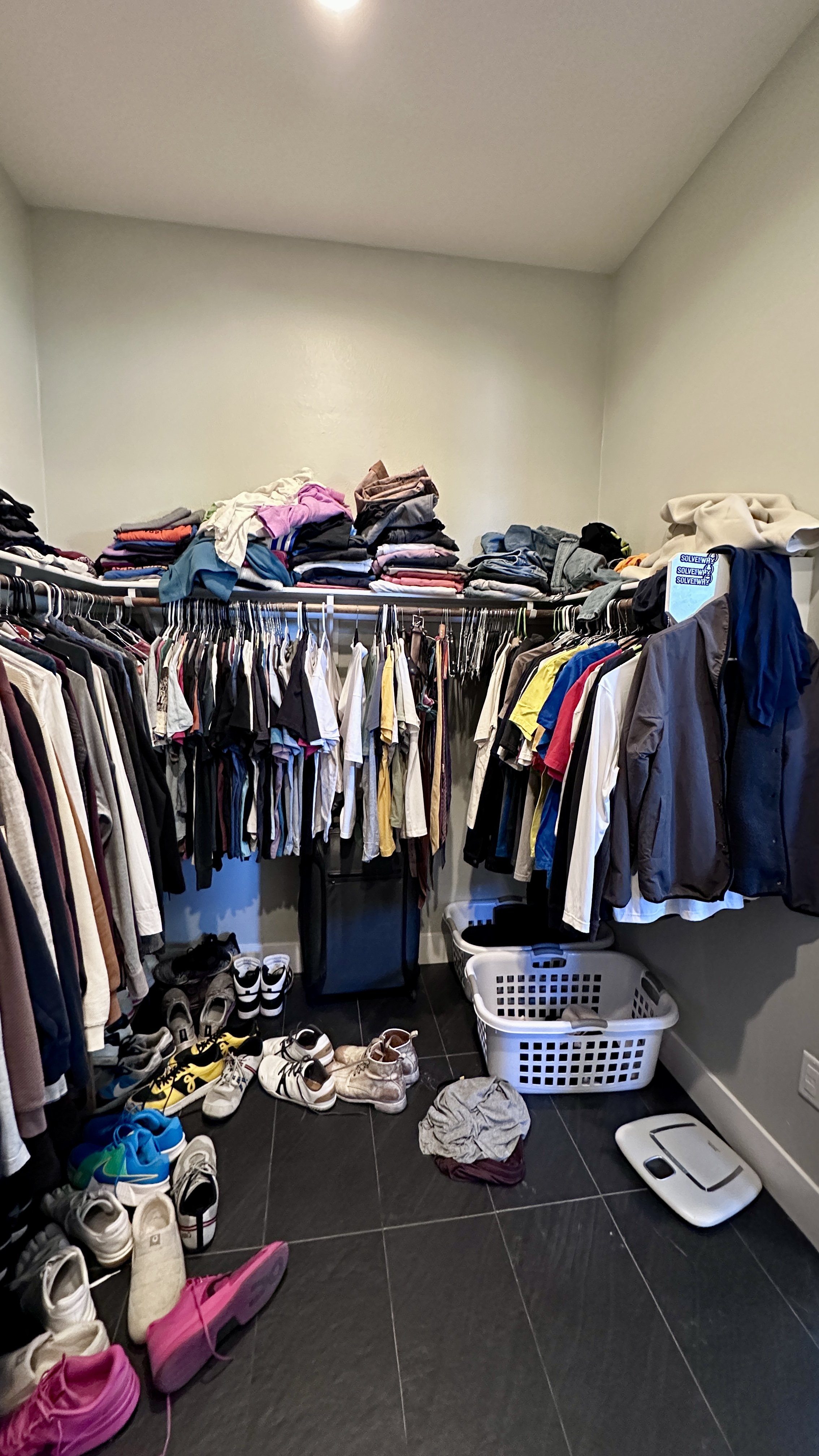 Before: Closet Buildout (side 1)