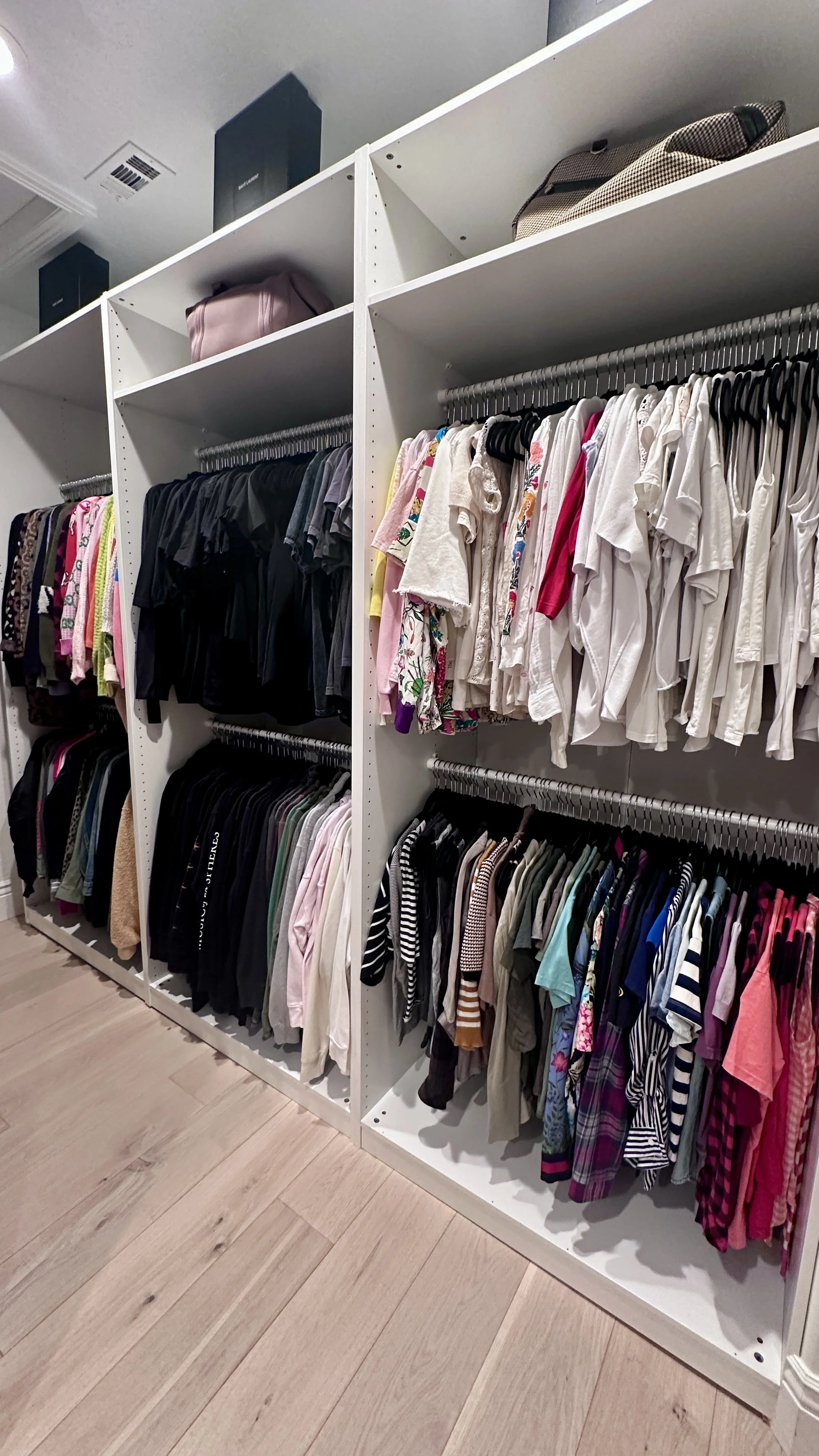 After: Hers Closet
