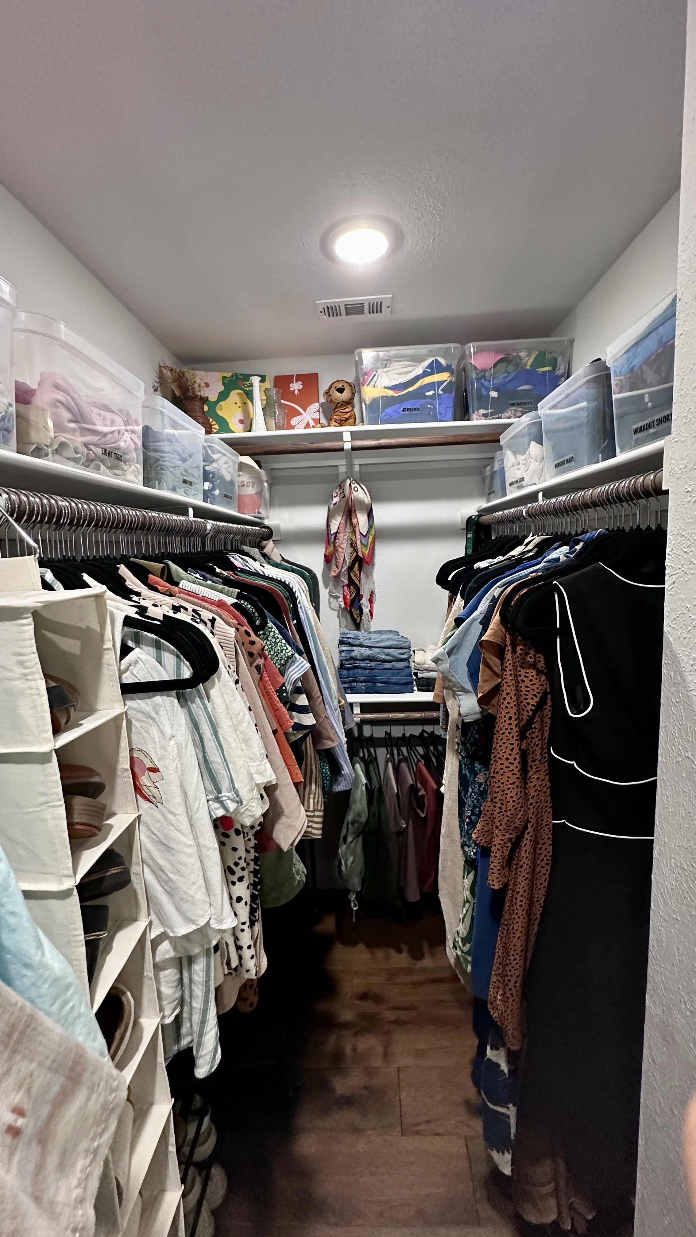 After: Walk-In Closet