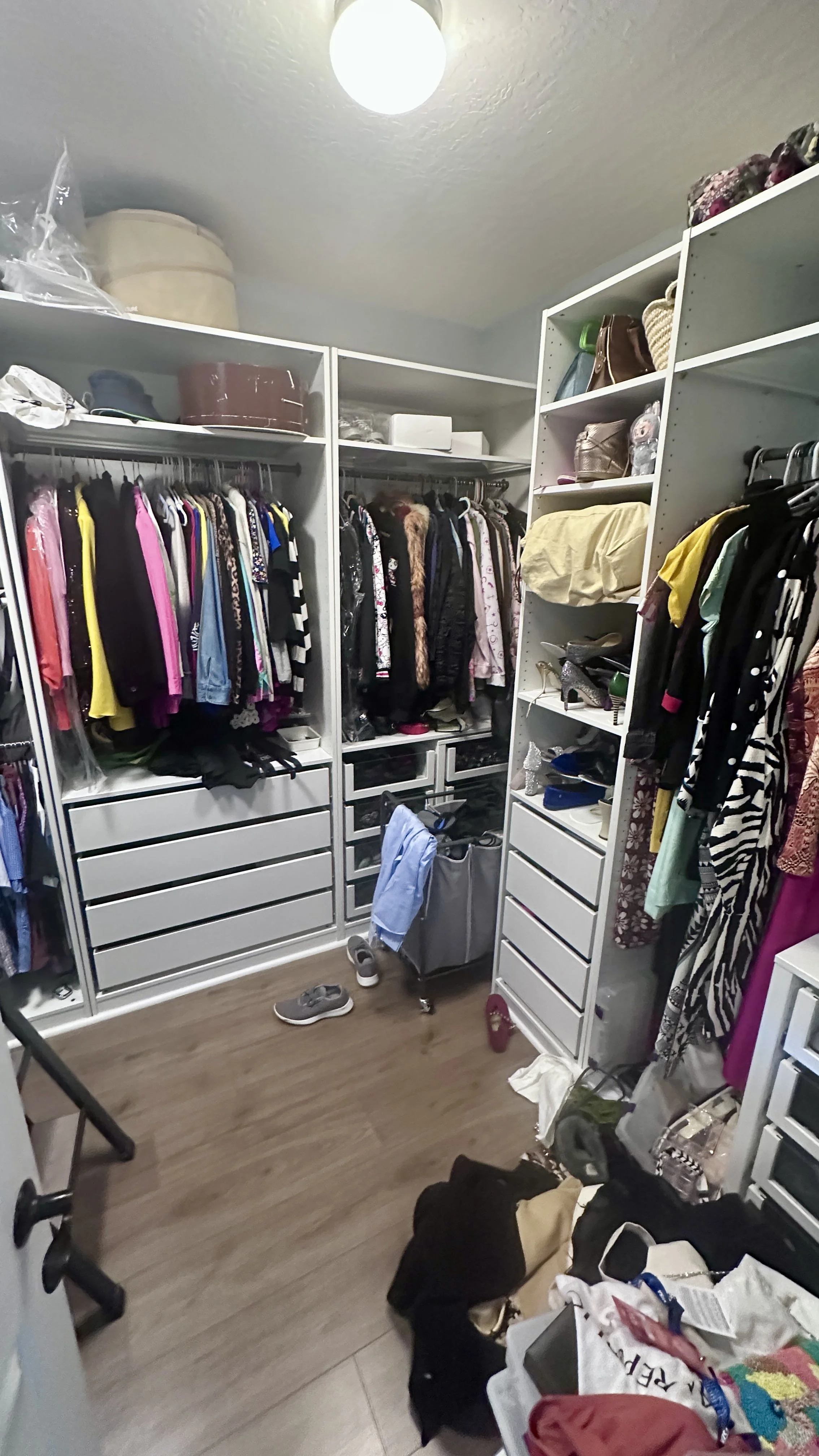 Before: Closet