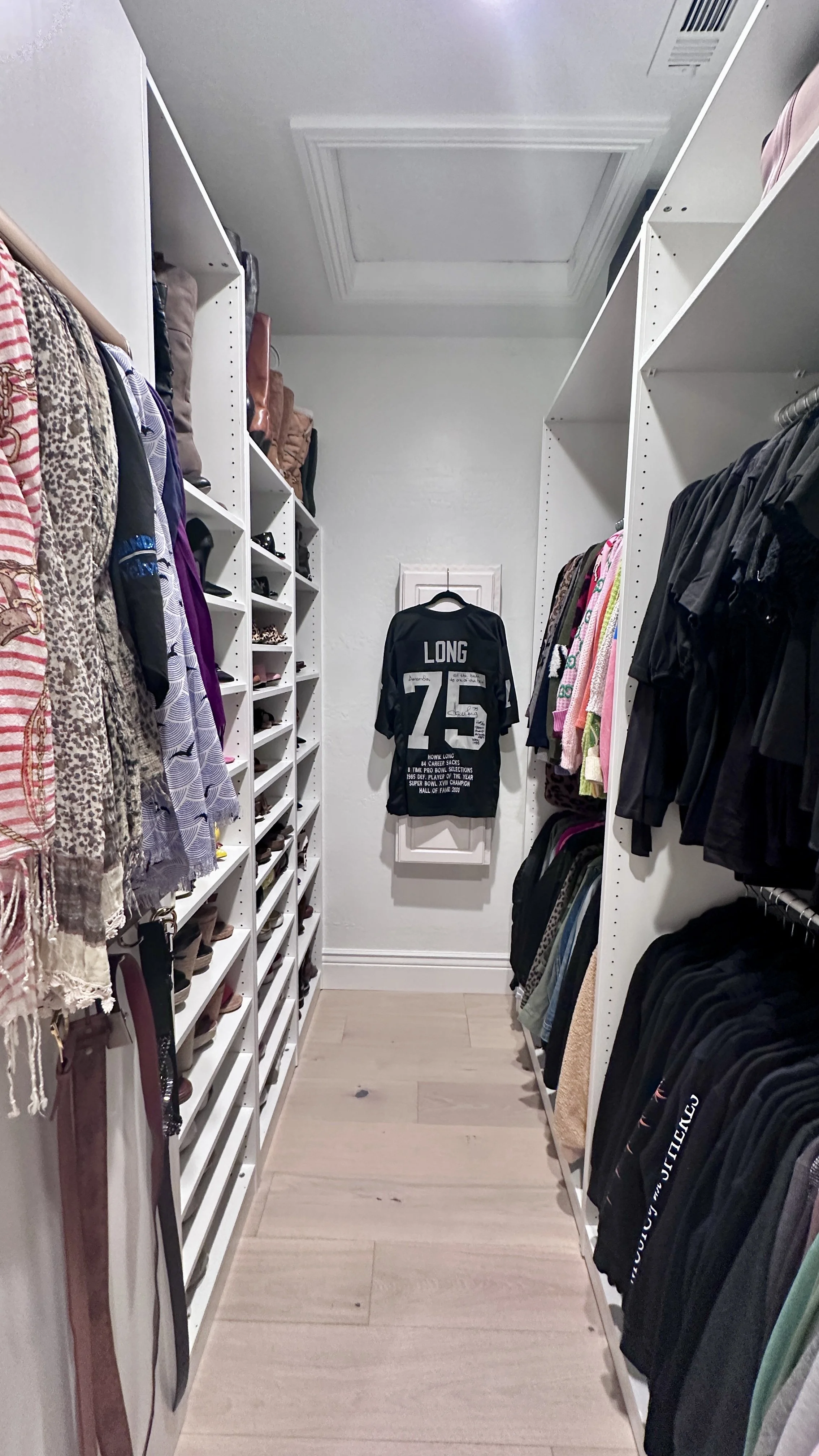 After: Hers Closet