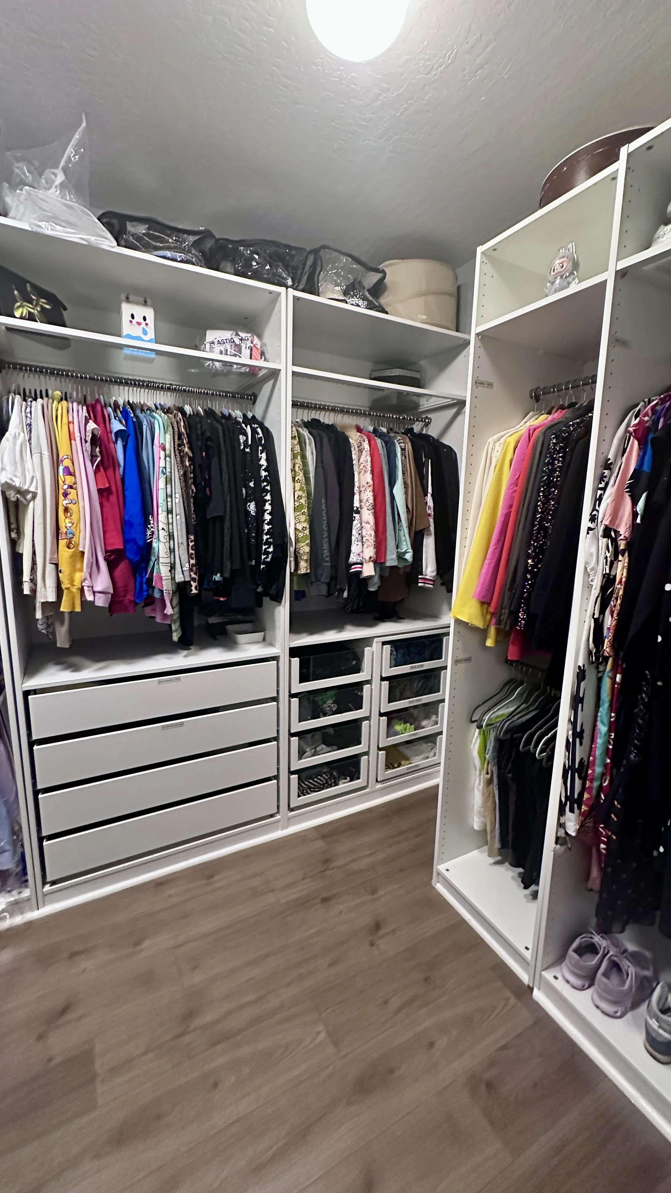 After: Closet
