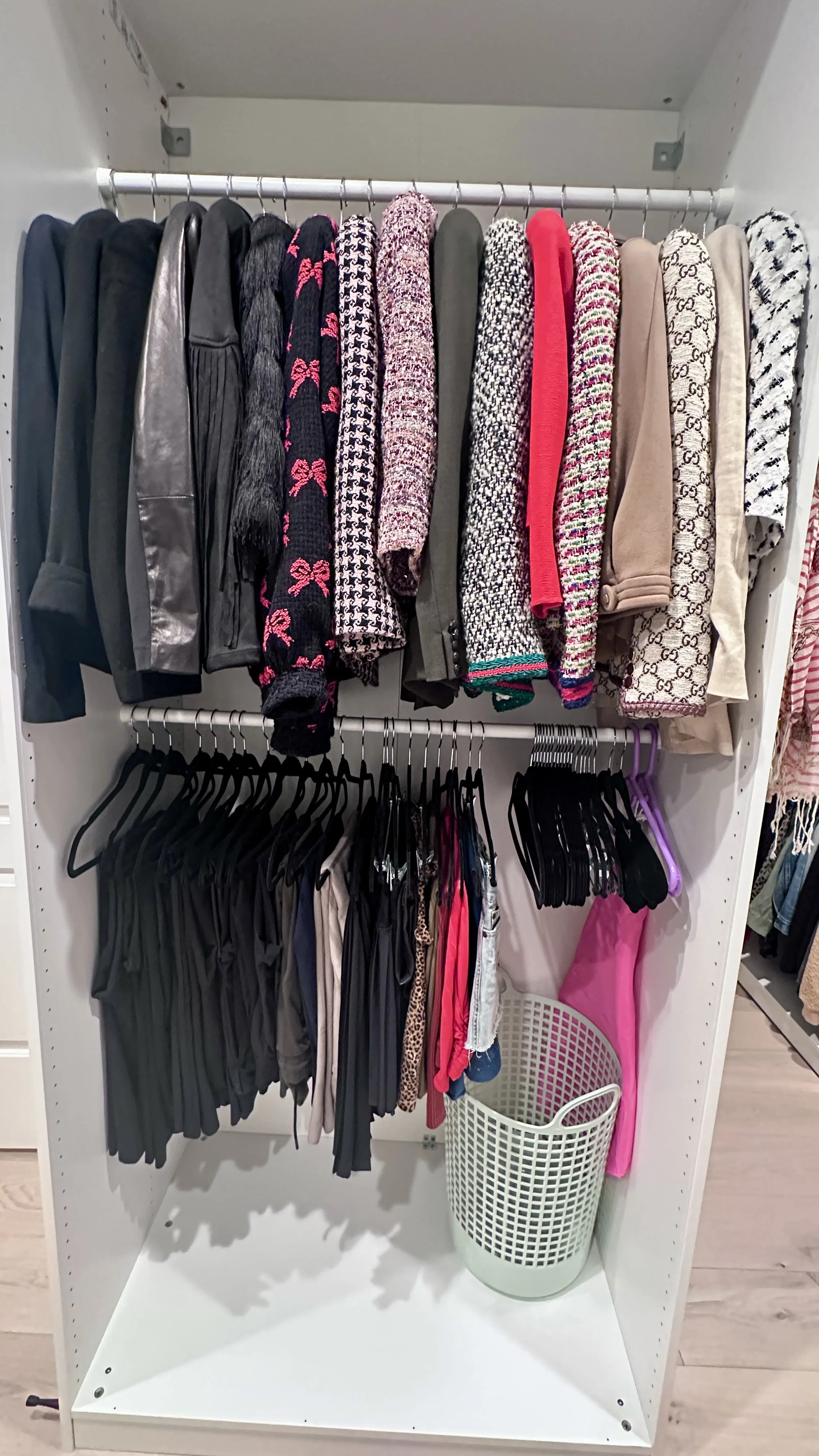 After: Hers Closet