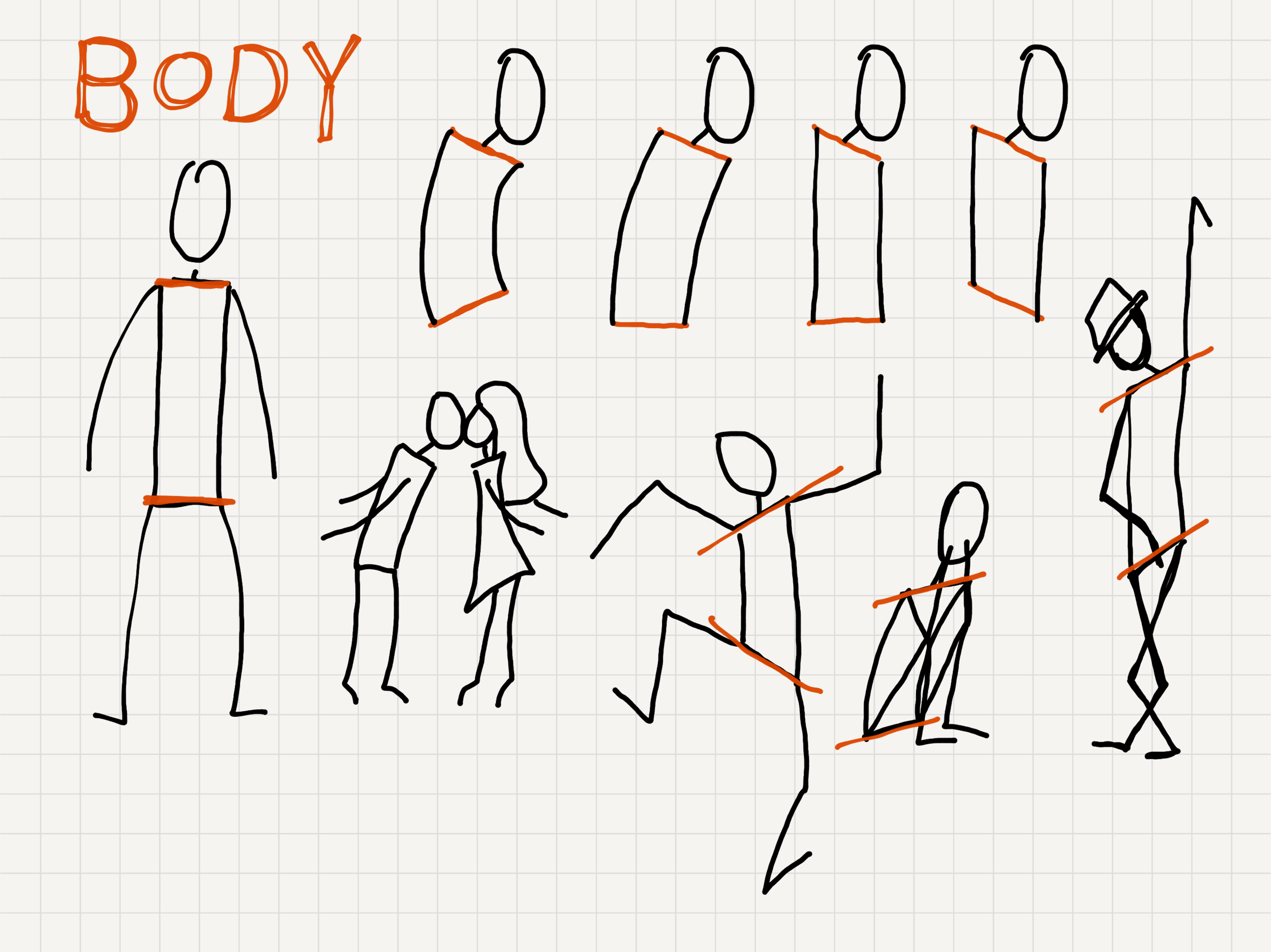 Mastering body expression for Sketchnoters — Mauro xLontrax Toselli