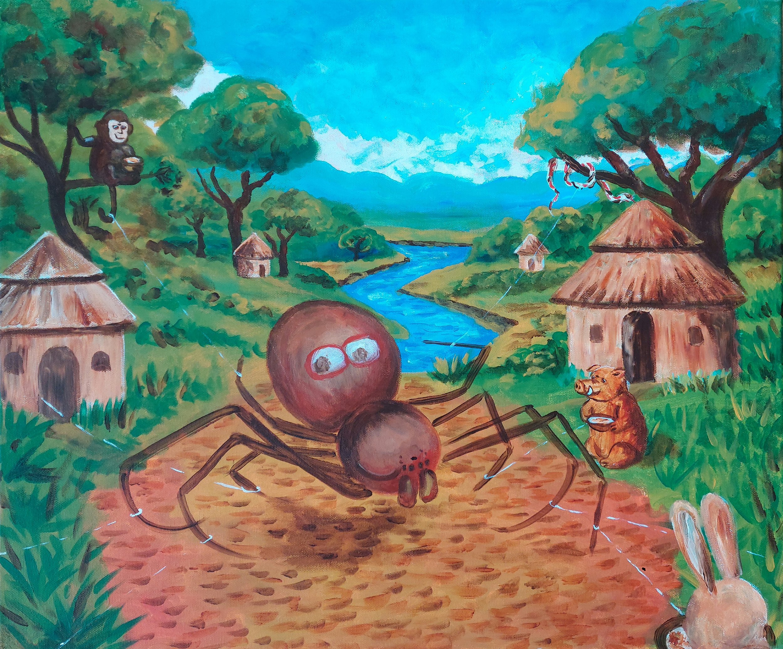 why spiders have long legs, pineal.jpg
