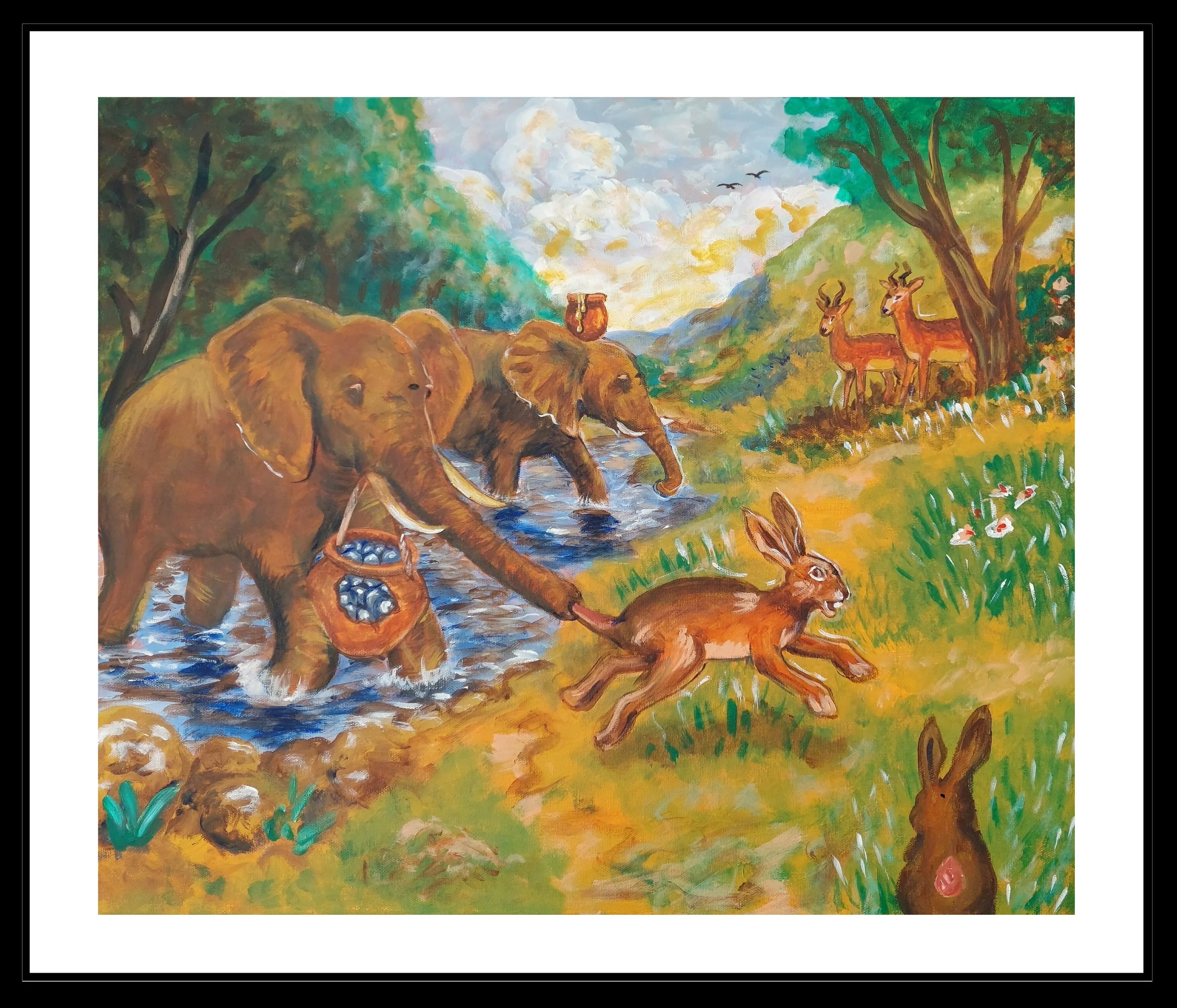 The elephant and the hare, pineal.jpg
