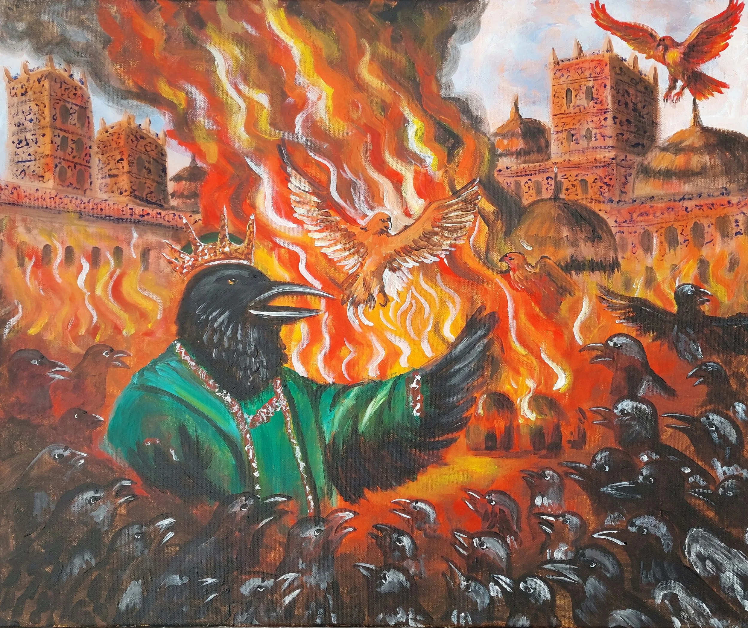 The kites and the crows, pineal.jpg