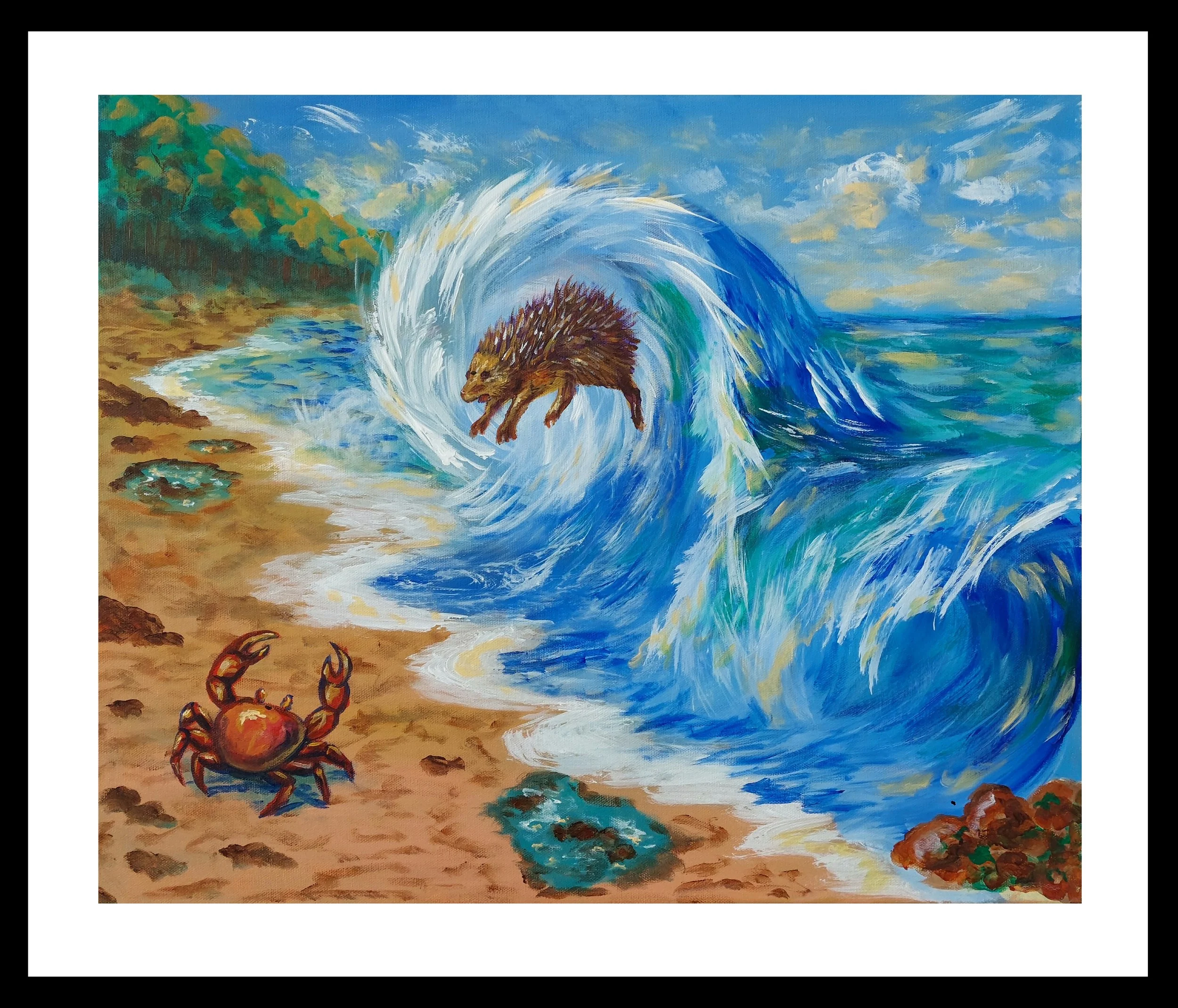 The tenrec, the crab and the wave, pineal.jpg