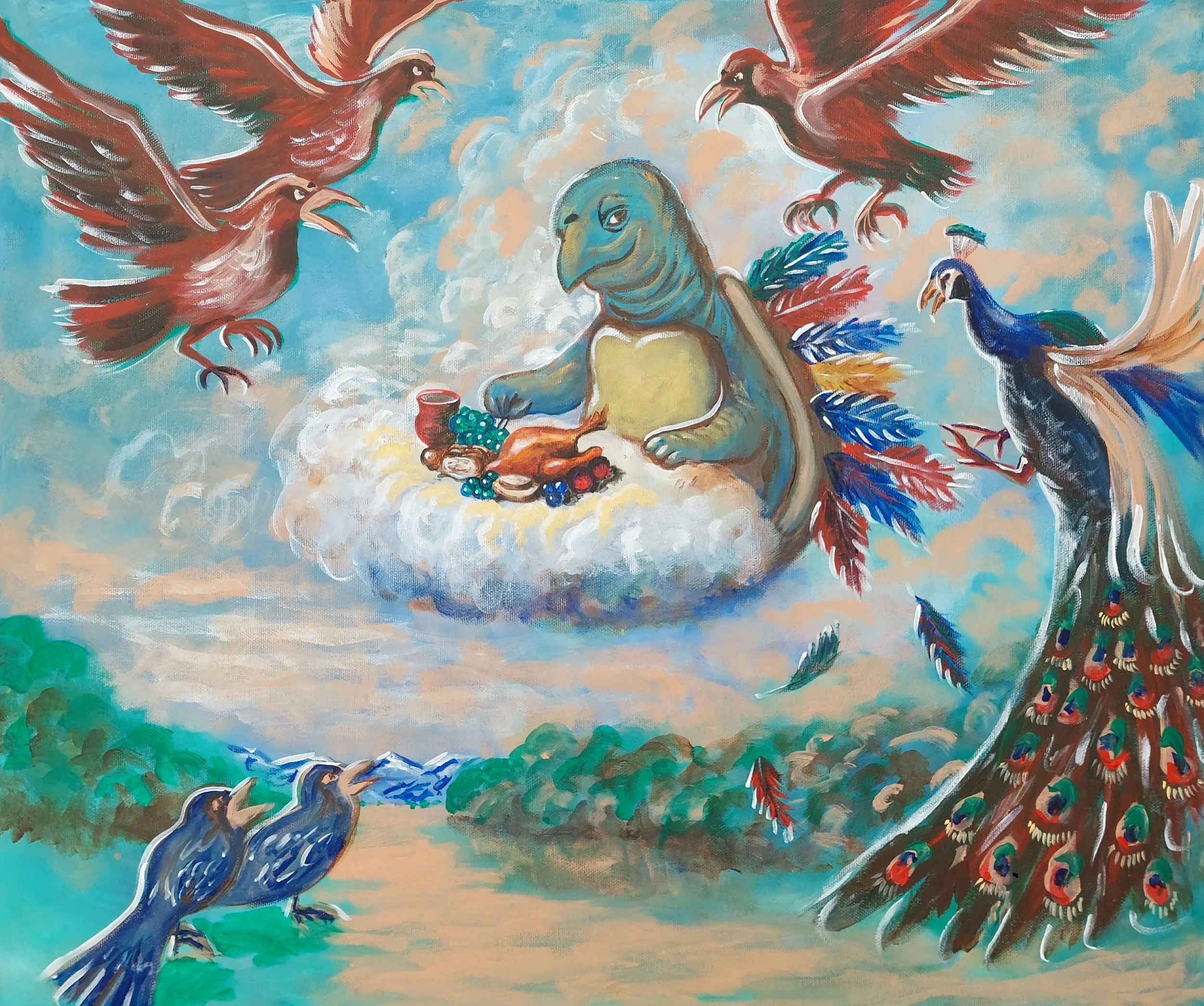 How tortoise got is cracked shell, pineal.jpg