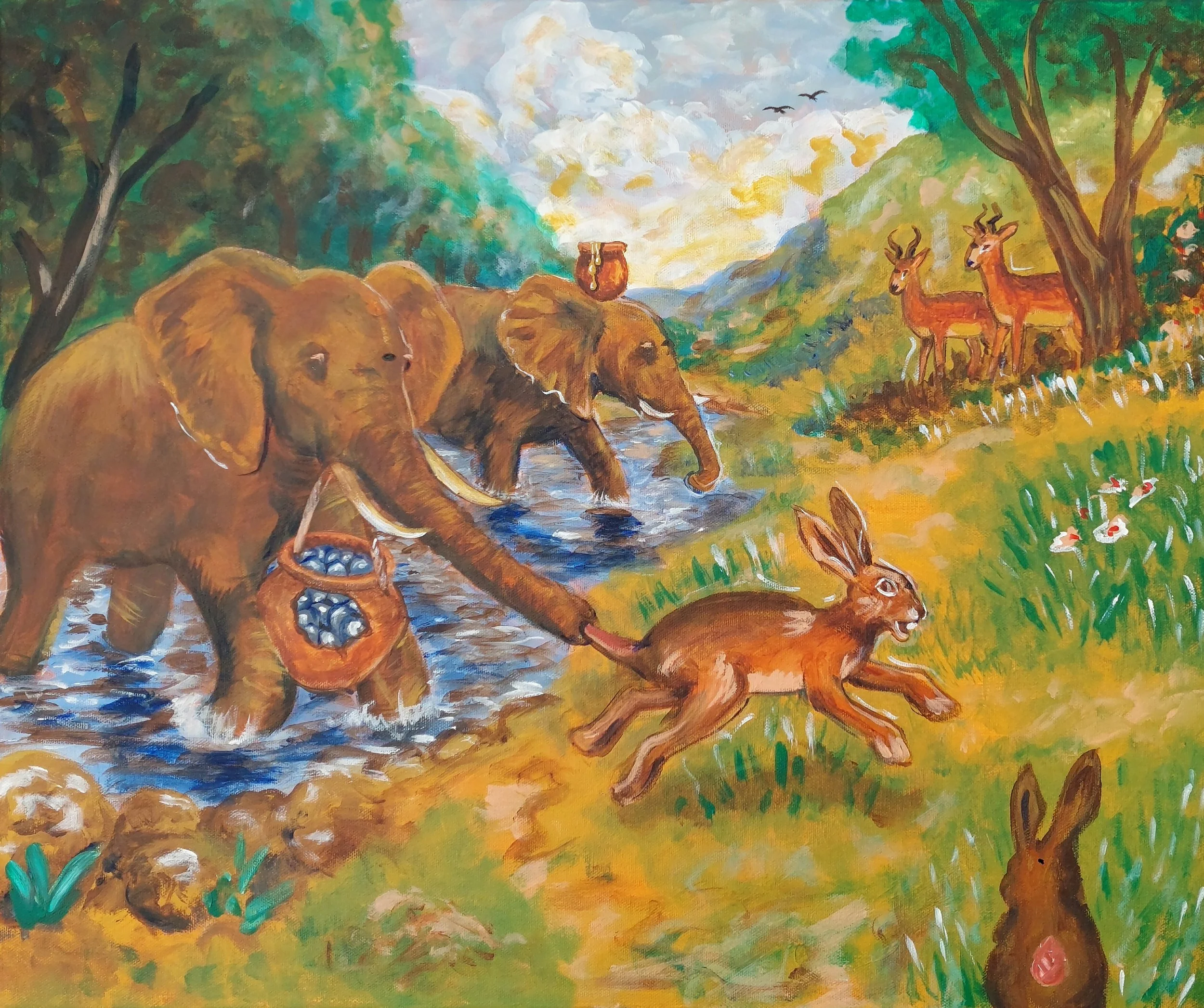 The elephant and the hare, pineal.jpg