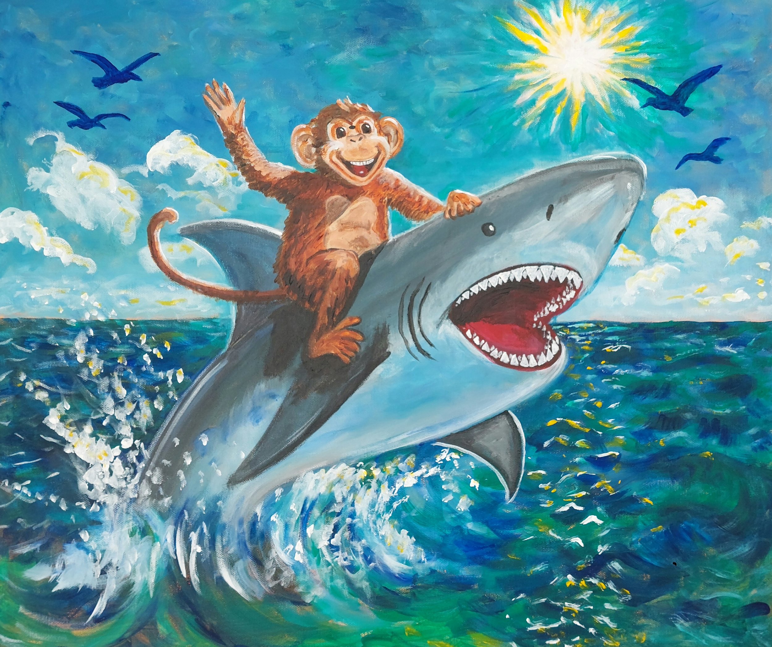 The Monkey and the shark, pineal.jpg