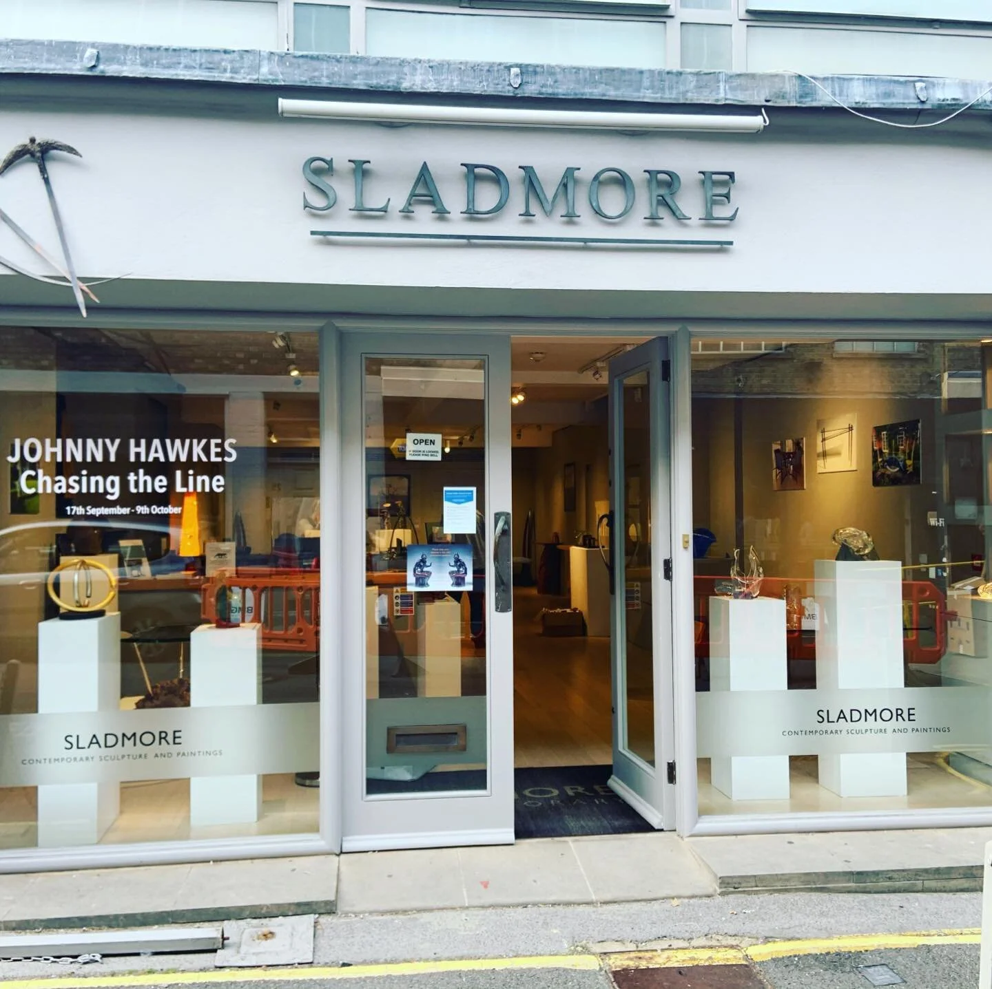 Johnny Hawkes and Bella Hawkes. Exhibition. Sculpture and Furniture. Sladmore Contemporary. On till the 9th October. #Mayfair #sladmorecontemporary