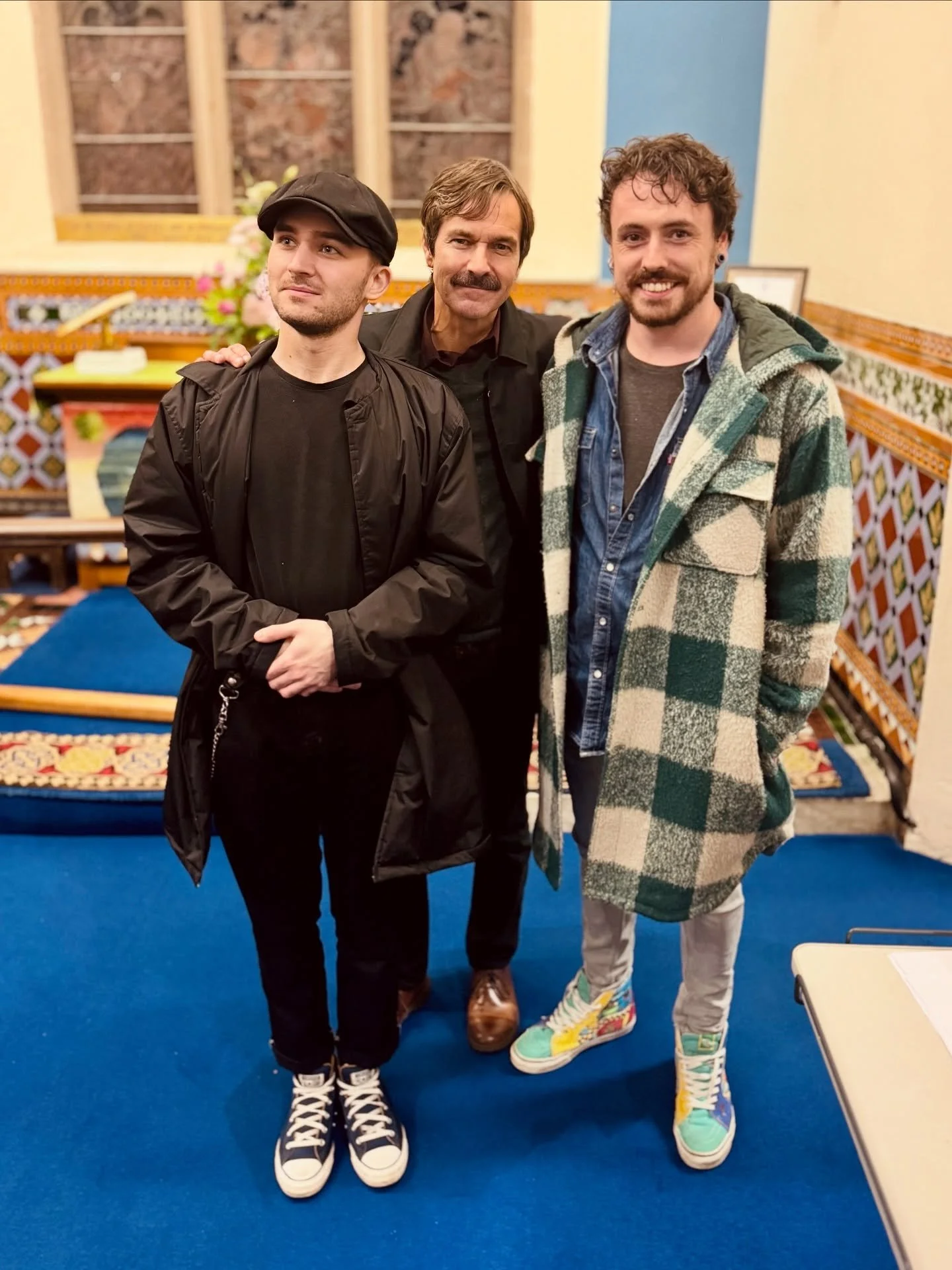 Still buzzing after last night 🙌 Big thanks to everyone who came out to the church for such a special acoustic show with the legend himself, Mark Morriss. Was a real honour to share the stage and end the night with this snap 📸

Back to full band ch
