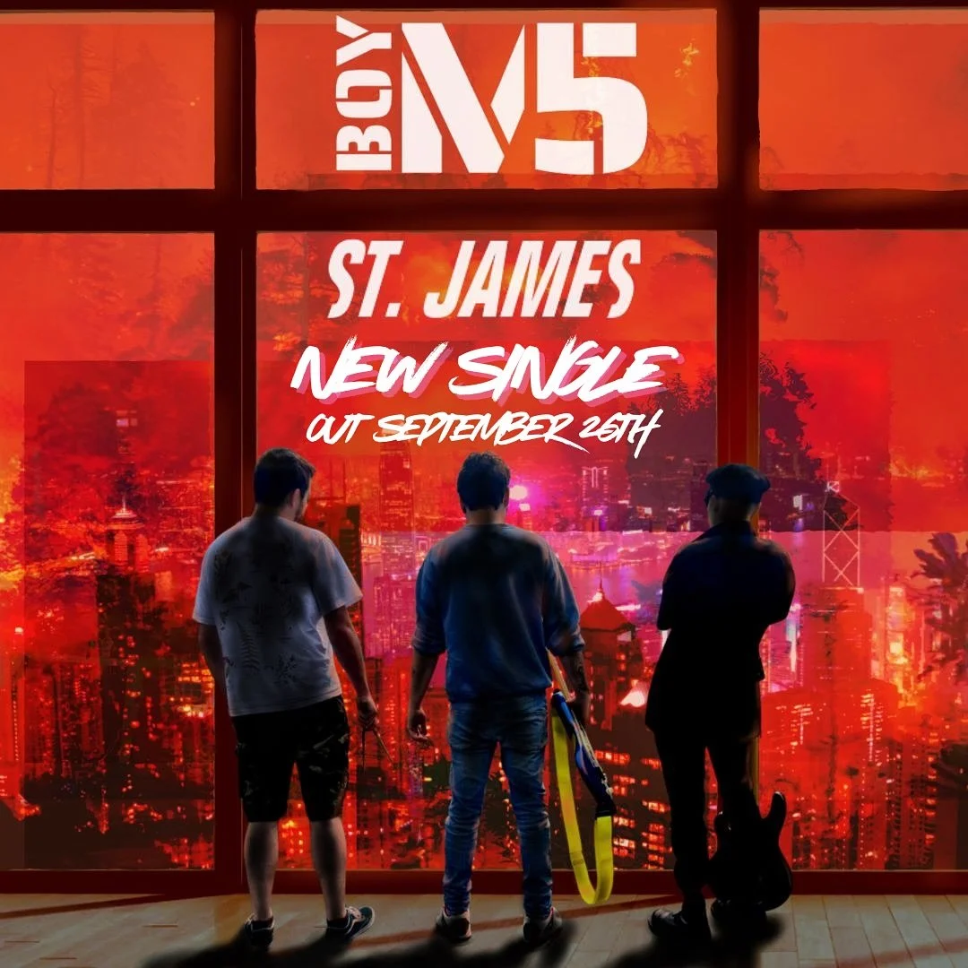 🚨 NEW SINGLE ANNOUNCEMENT 🚨
&ldquo;St. James&rdquo; drops September 26th

This one&rsquo;s got fire in its bones and heart on its sleeve. We&rsquo;ve been waiting a long time to share it, and we can&rsquo;t wait for you to hear what we&rsquo;ve bee
