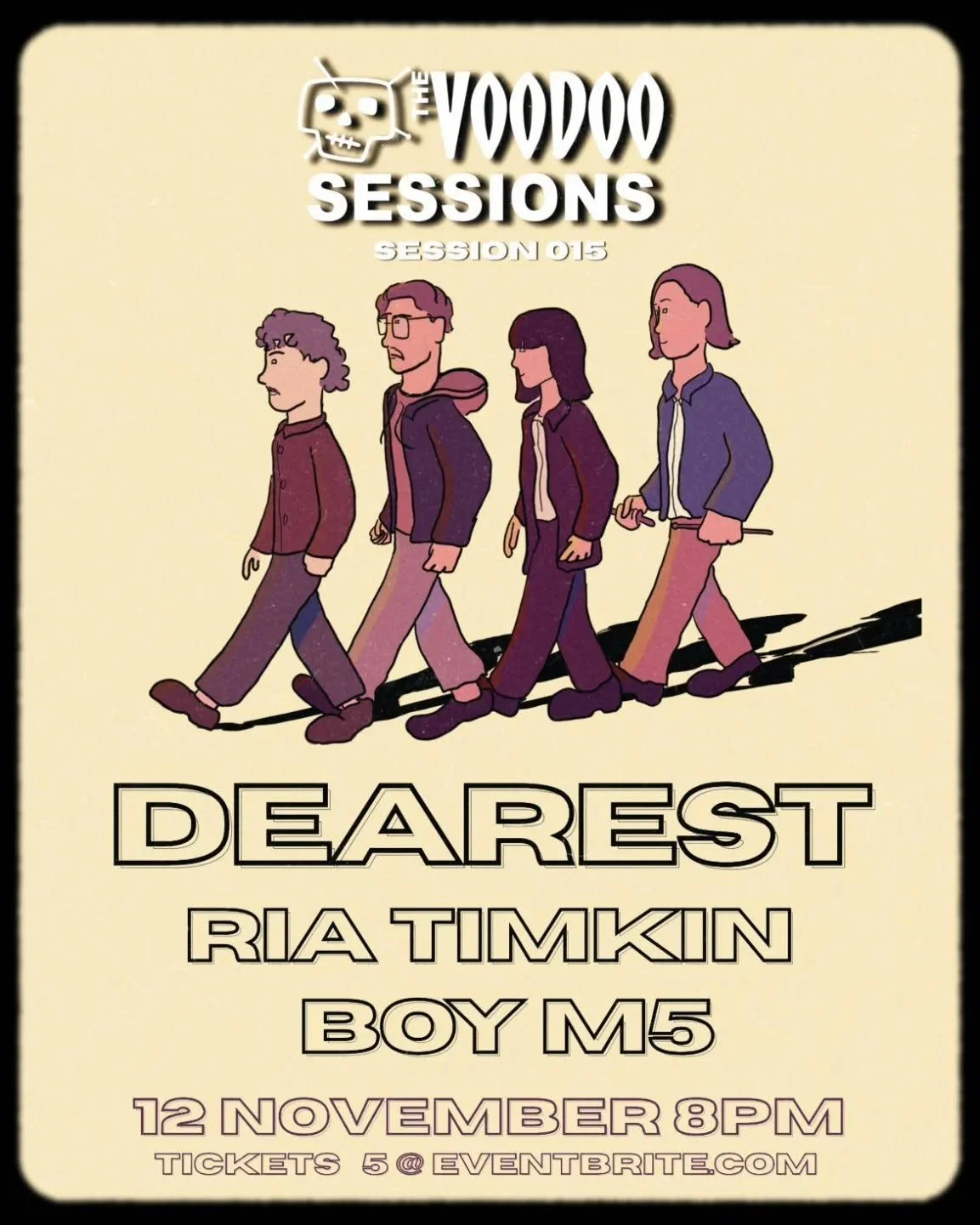 Next up for us! 

Excited to be hitting the road to Belfast this coming Wednesday to share the stage with @dearest_band and @riatimkin at @voodoo_sessions_open_mic 🙏👏🕺🕺

@voodoo_belfast
Wed 12th Nov
8pm
&pound;5 door tax 

If you're in the area, 