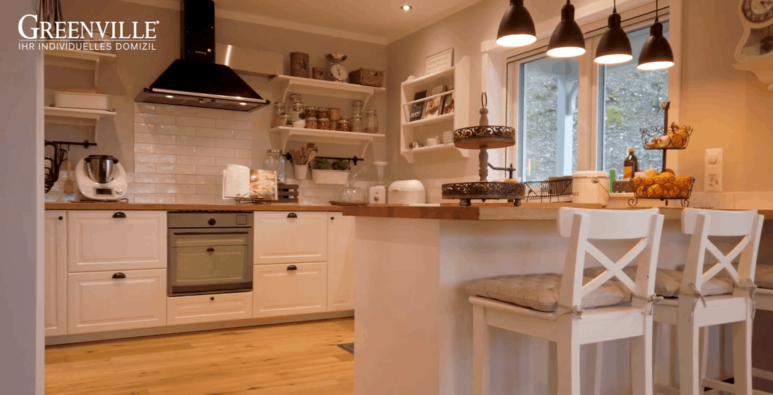 Greenville Küche im landhausstil