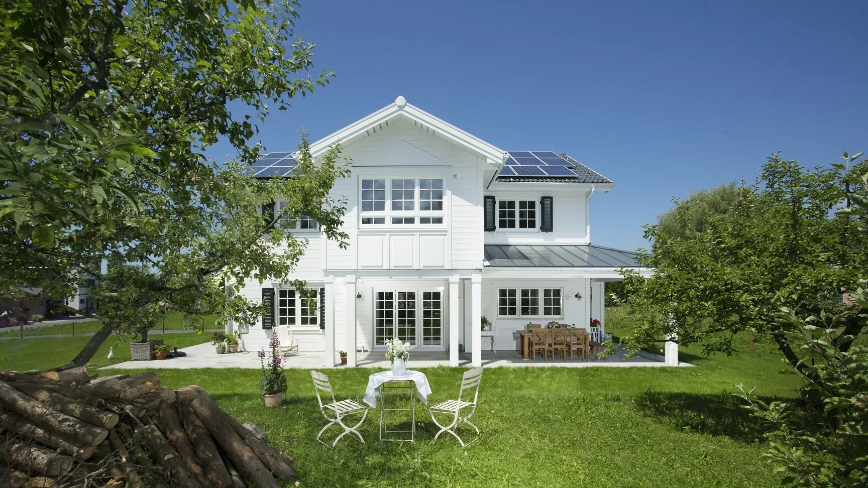 Greenville NewEngland Holzhaus im klassischen Küstenstil