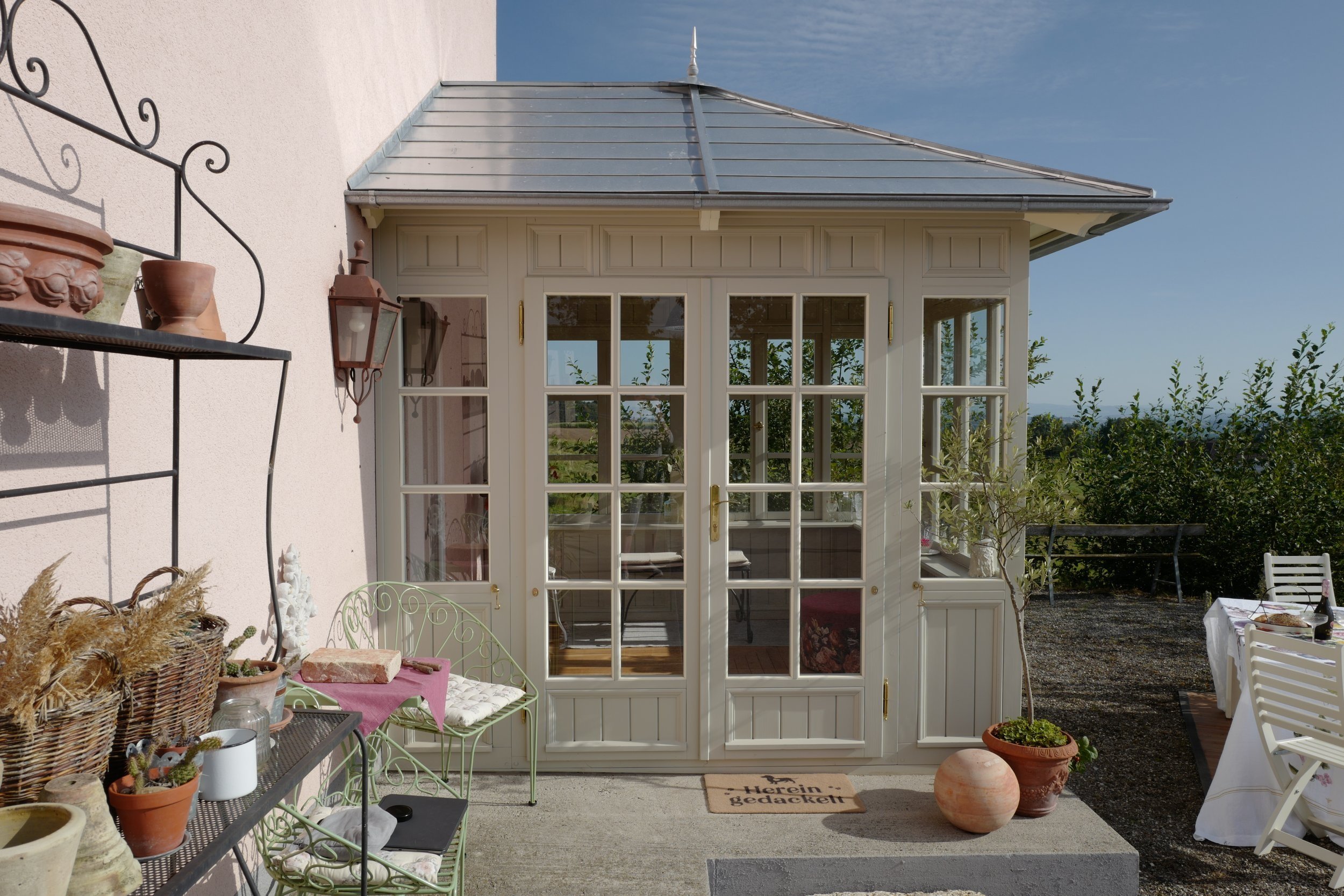 Anbau Eingangsveranda an ein bestehendes Haus