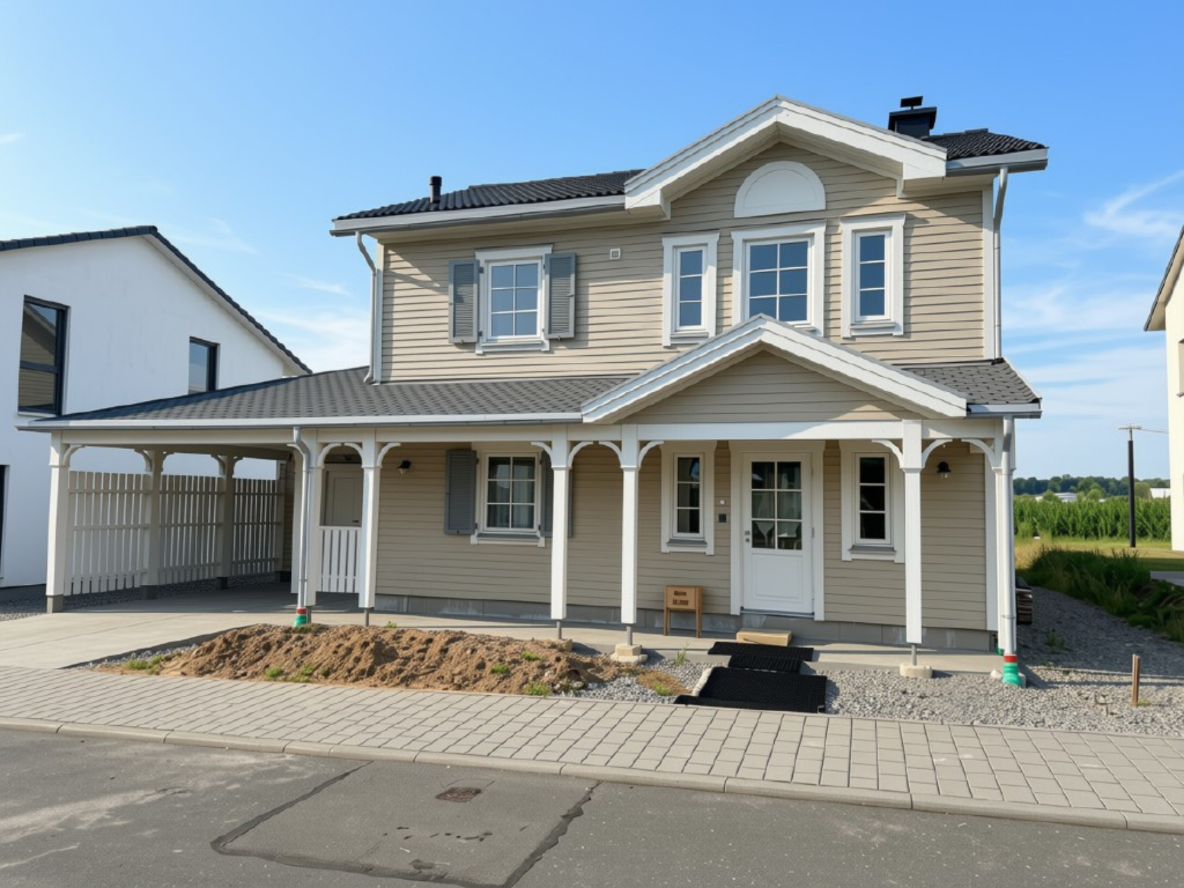 Karls Weg ins New-England-Haus