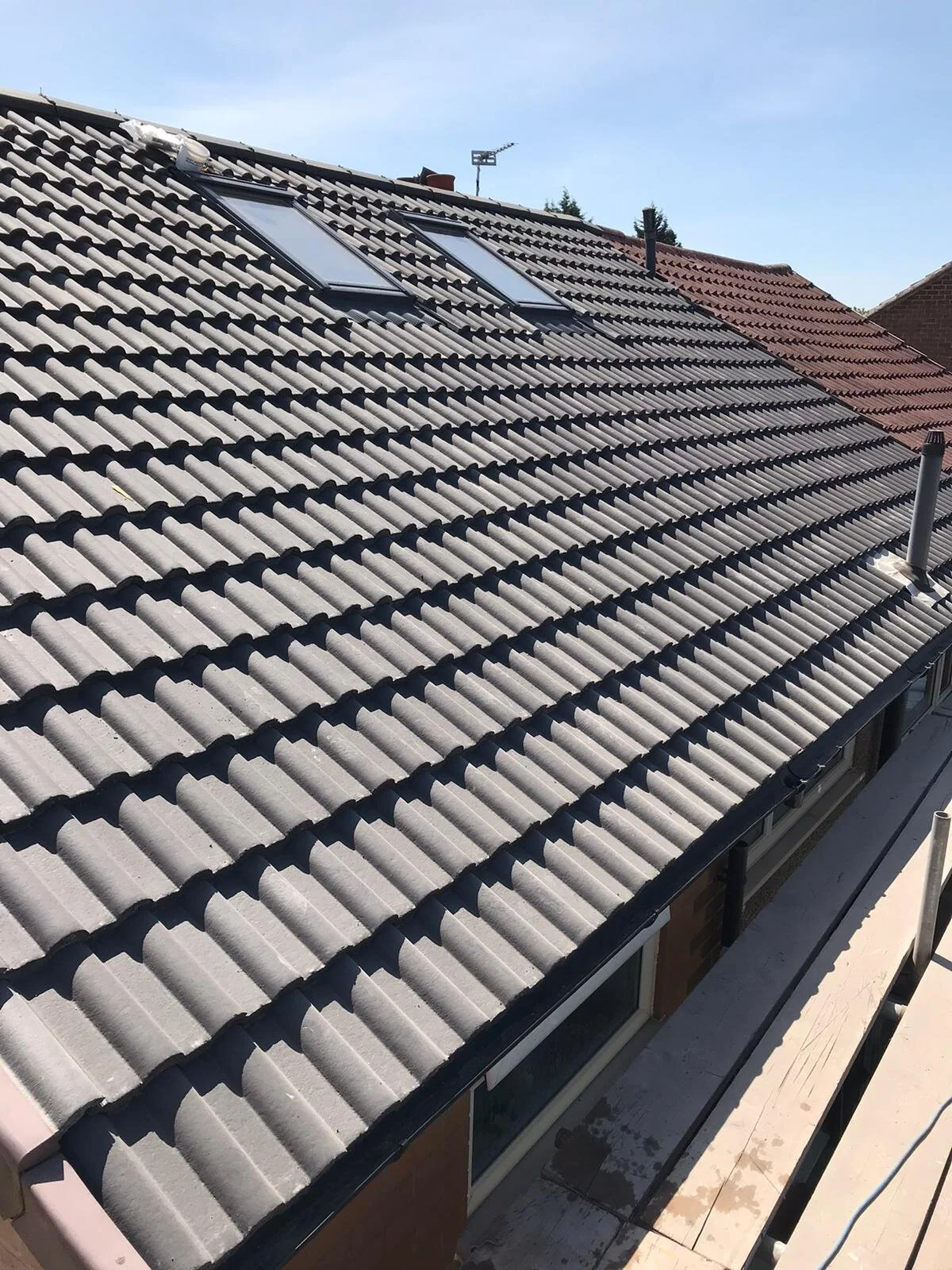 Full re-roof & skylights — K Skarratt Roofing