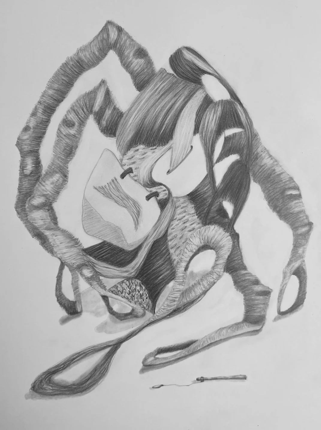 Study for Strapus III - graphite, A3