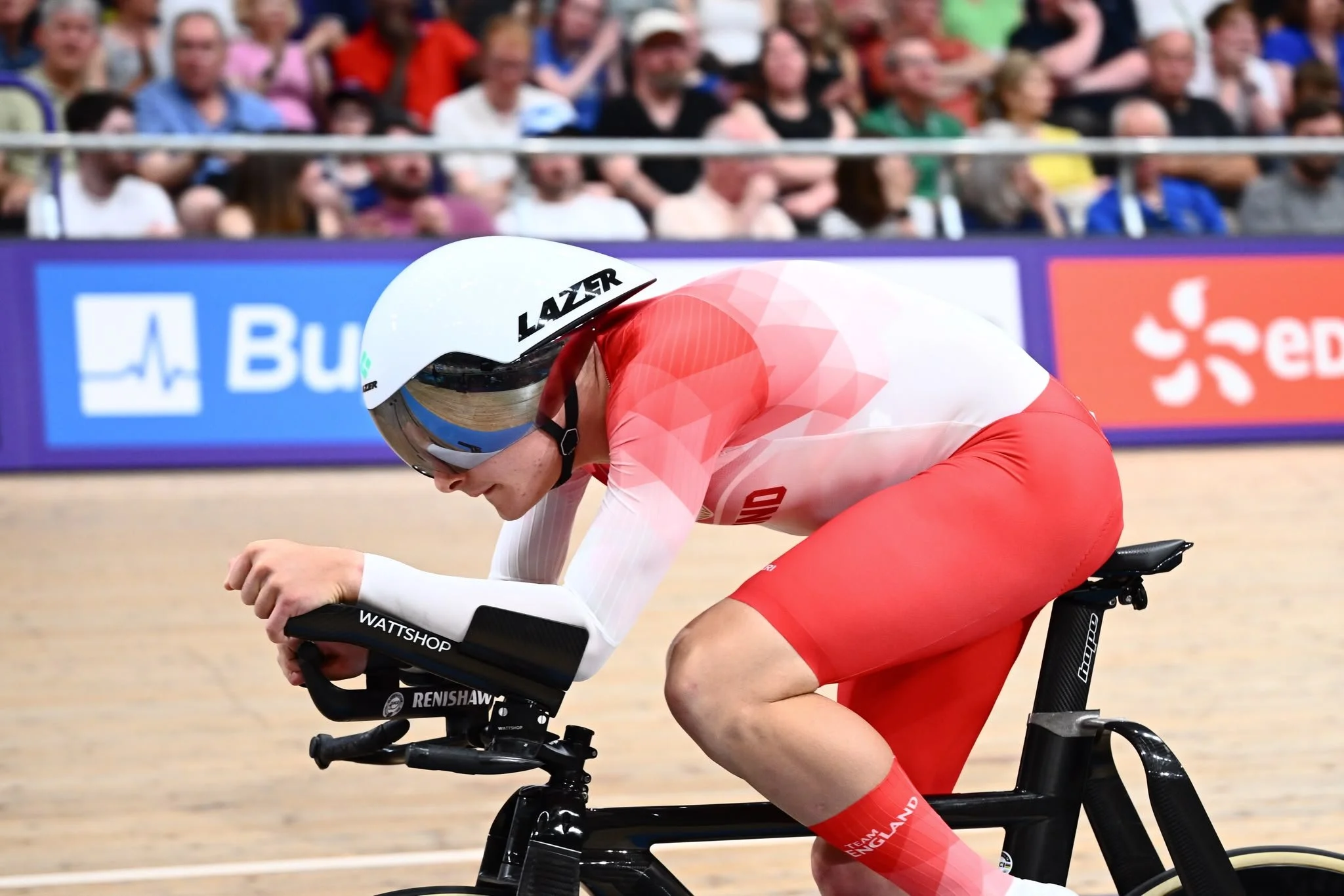 Matthew Roberston. Individual Pursuit Gold Medal Ride. Glasgow Commonwealth Games 2026