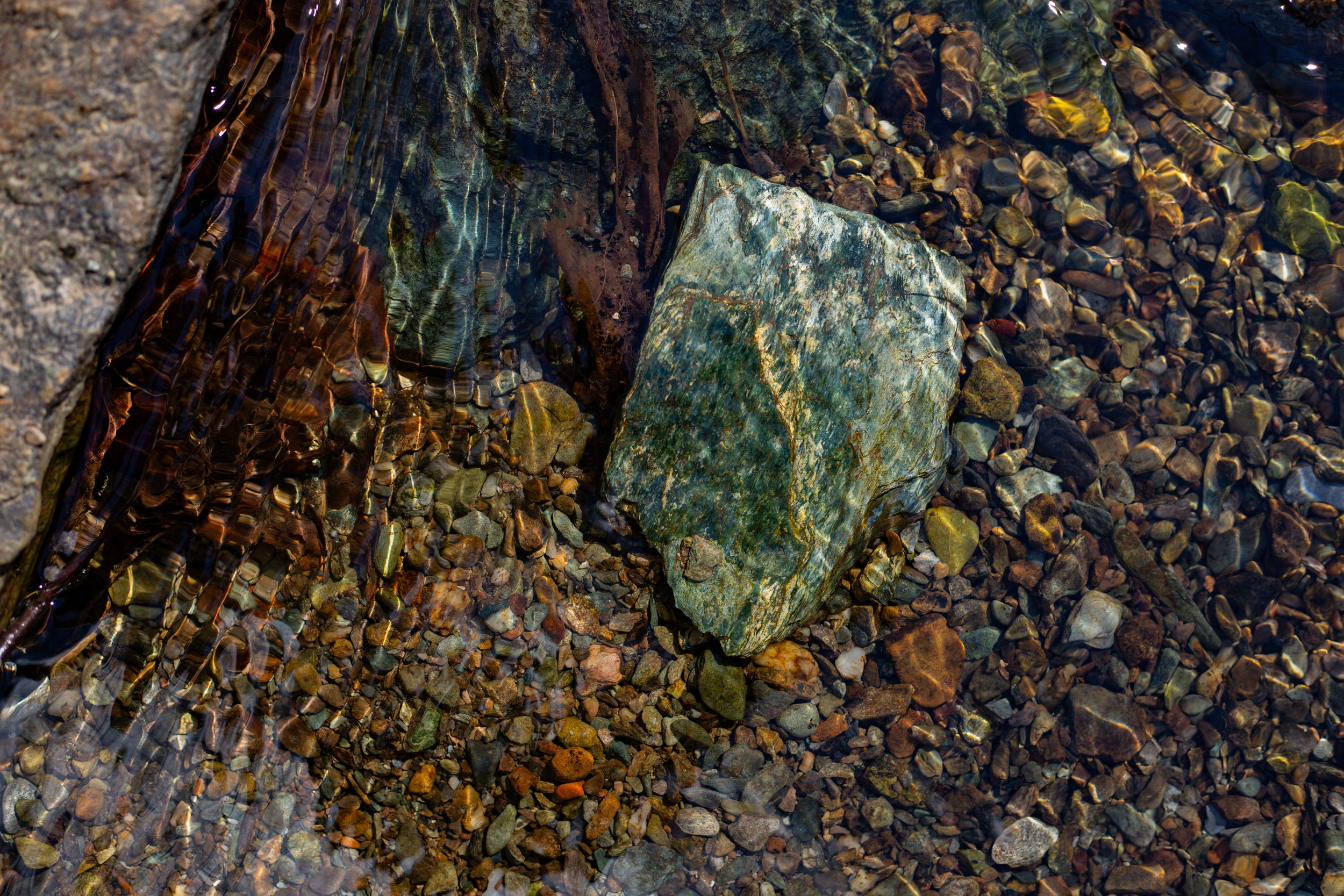 Clear waters near the South River Falls, Shenandoah National Park