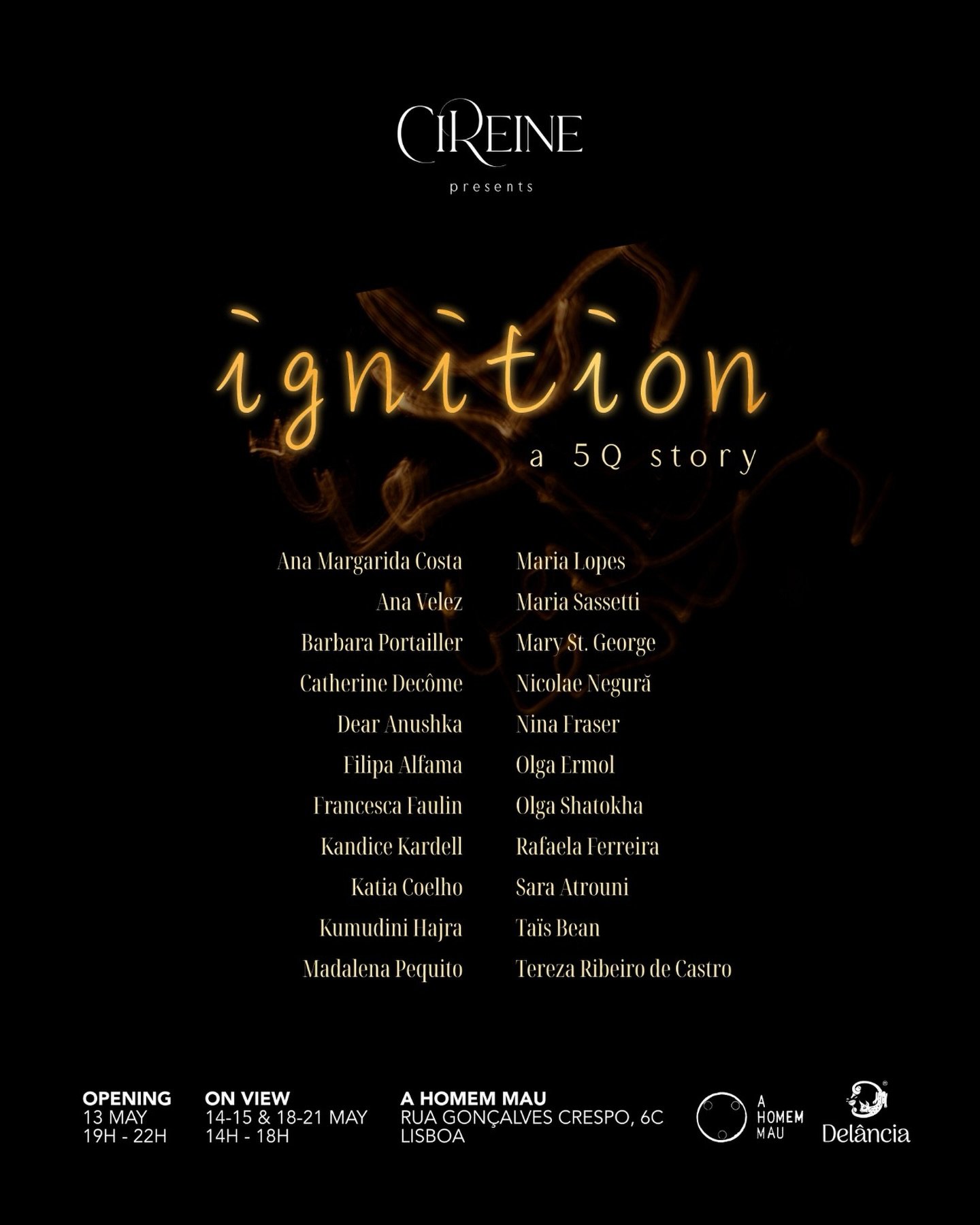 We are delighted to welcome you to the opening of IGNITION.

Mark your calendar.