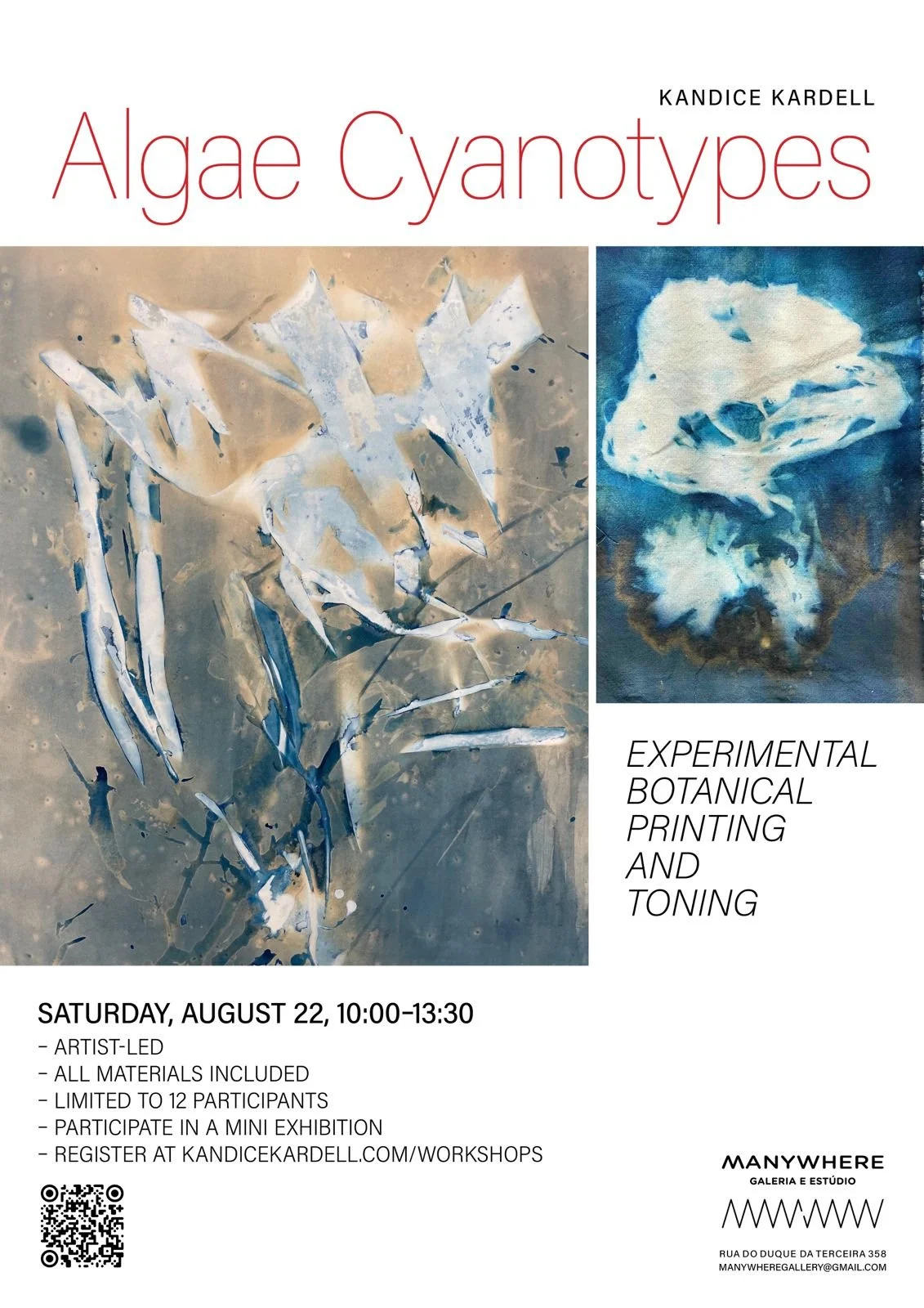 Algae Cyanotypes: Experimental Botanical Printing and Toning