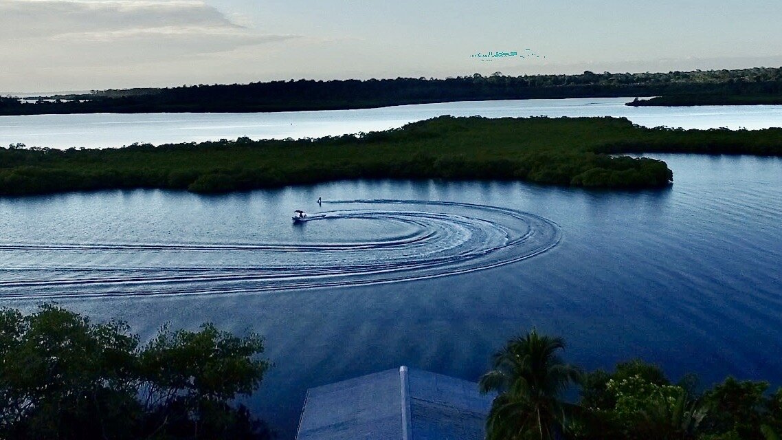 water skiing in Little Bight.jpeg