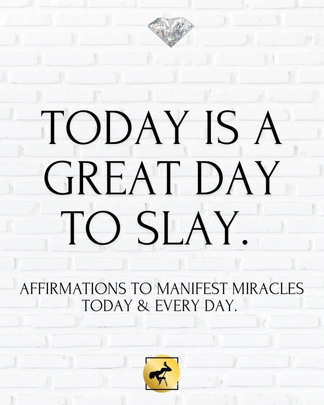 ✨ AFFIRMATIONS FOR A GREAT DAY ✨
Save this post for a rainy day, ladies and gents. ☔️💛
Whenever you need a little morning magic to lift your spirit, come back to this energy.

Affirmations aren&rsquo;t just pretty words &mdash;
they&rsquo;re the bui