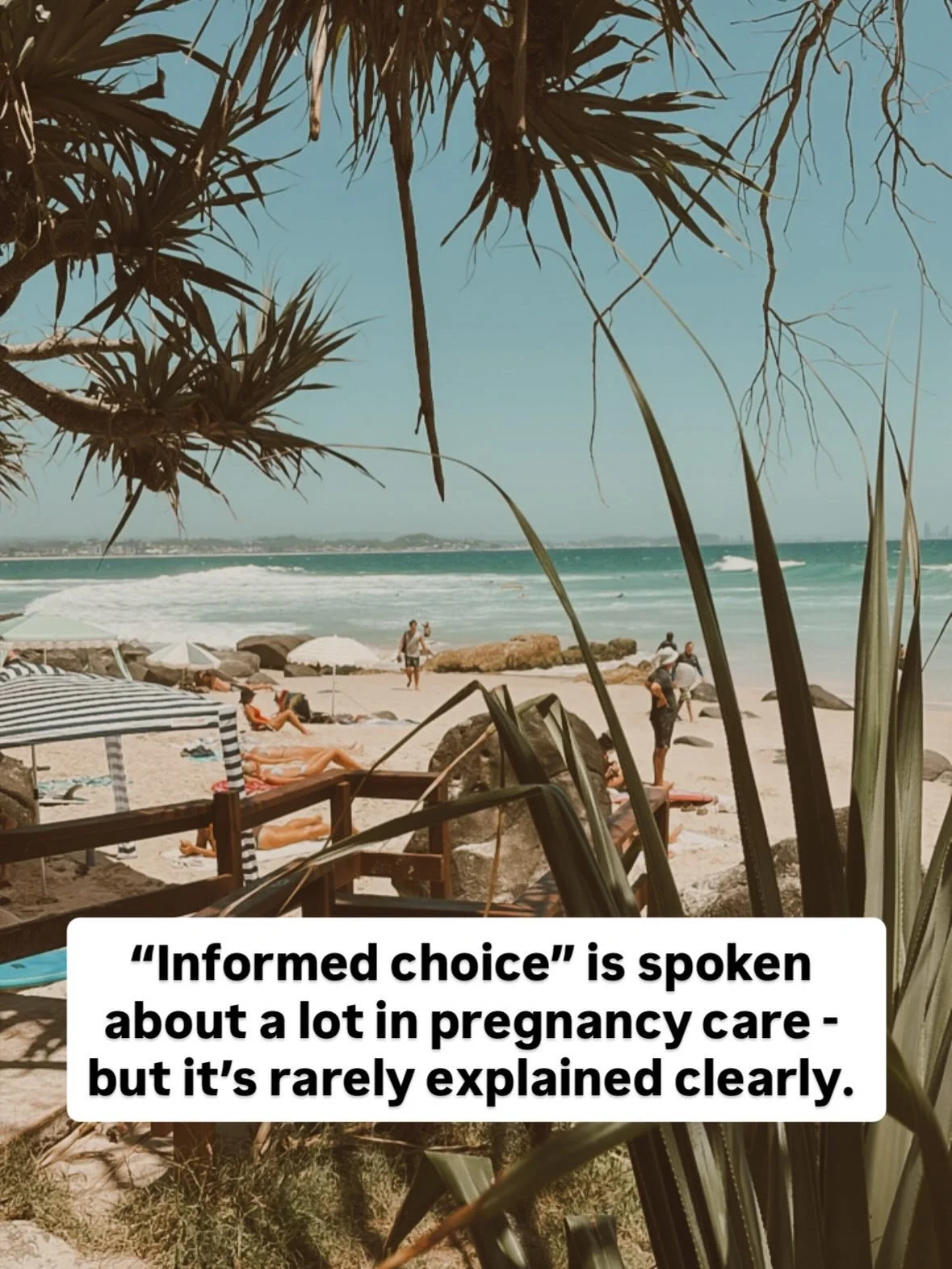 &ldquo;Informed choice&rdquo; is often treated like a checkbox &mdash; but it&rsquo;s meant to be a process.

When appointments are short and recommendations sound non-negotiable, it&rsquo;s easy to assume there&rsquo;s only one &ldquo;right&rdquo; o