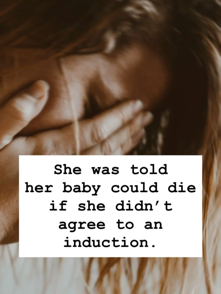 I wish I could say this was a unique story.

A woman at the end of her pregnancy goes in for reassurance - and finds herself under pressure to agree to something she wasn&rsquo;t expecting.

I&rsquo;ve seen this happen countless times in my work as a