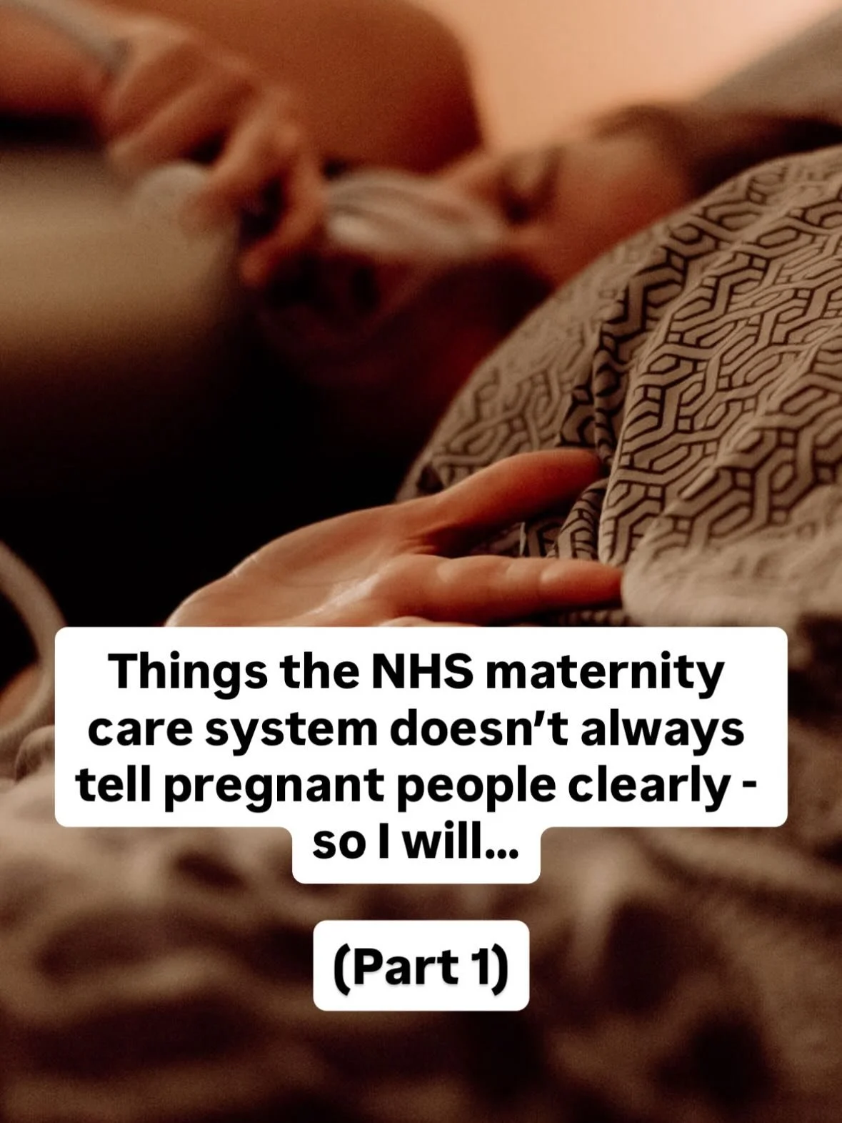 It&rsquo;s important you have all of the information in order to make a decision.

In my work as a doula I&rsquo;m seeing families only being told part of the story - that&rsquo;s not fair.

What else do you feel you&rsquo;re not being told? 

Let me
