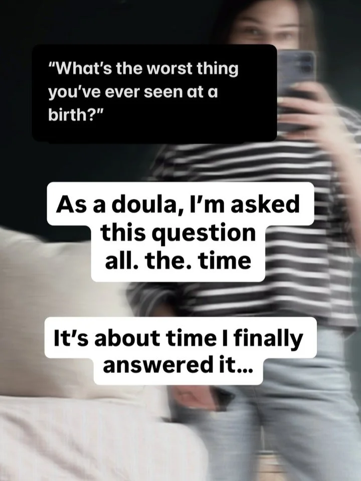 Answering my most asked doula question.

As always the purpose is not to scare - but to prepare. 

If you want doula support to guide you through the moments that matter (without actually having a doula) - I&rsquo;ve got just the thing for you.

The 