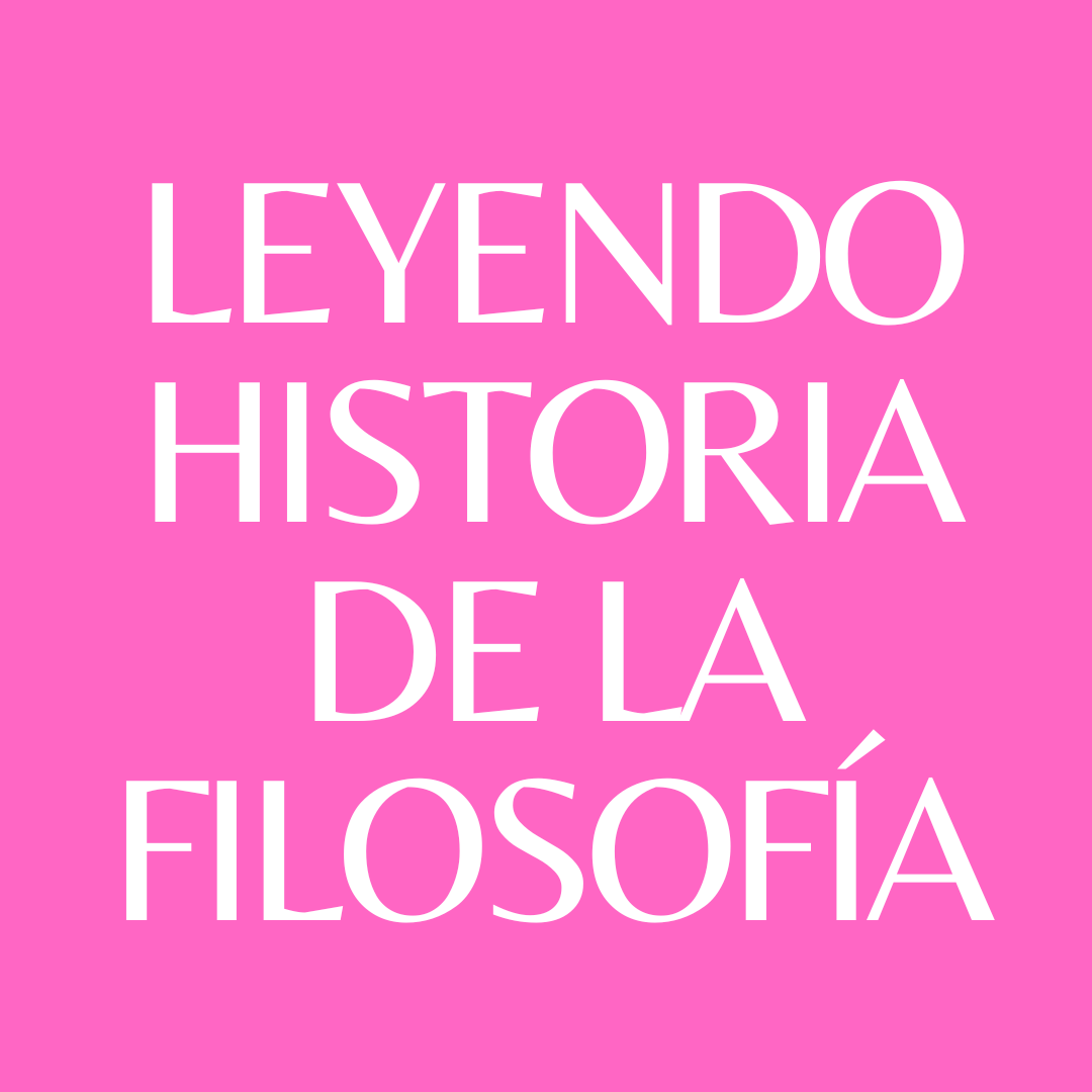 Lecturas de historia de la filosofía