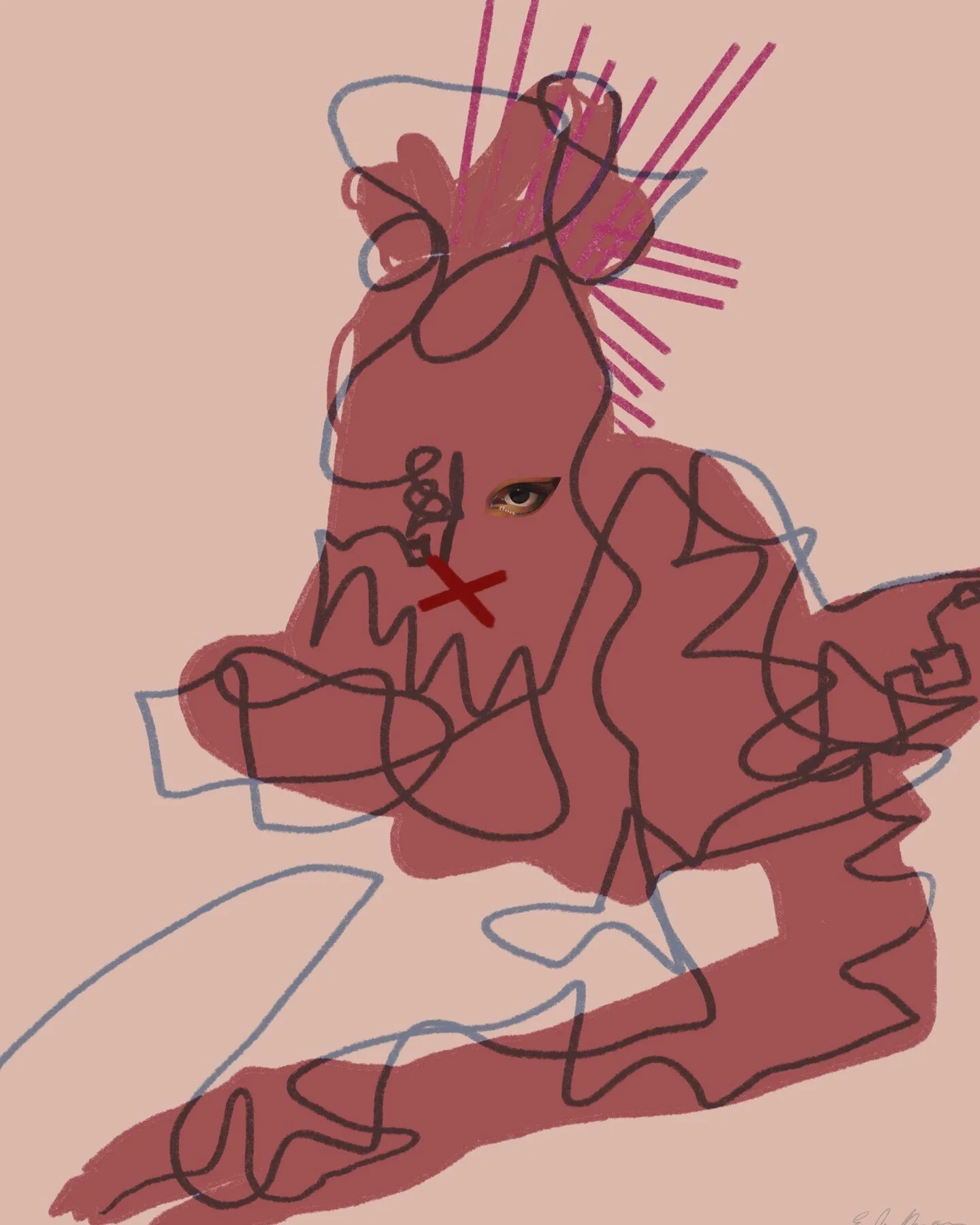 ◾Stop Staring◾ @art.evelyn - Prints available - Link in bio⁣
.⁣
.⁣
.⁣
.⁣
.⁣
.⁣
.⁣
.⁣
#illustrations #instadrawing #myartwork #watercolourart #procreateart #portraiture #procreateapp #illustration #didgitalart #instaart #artoftheday #drawing #painting