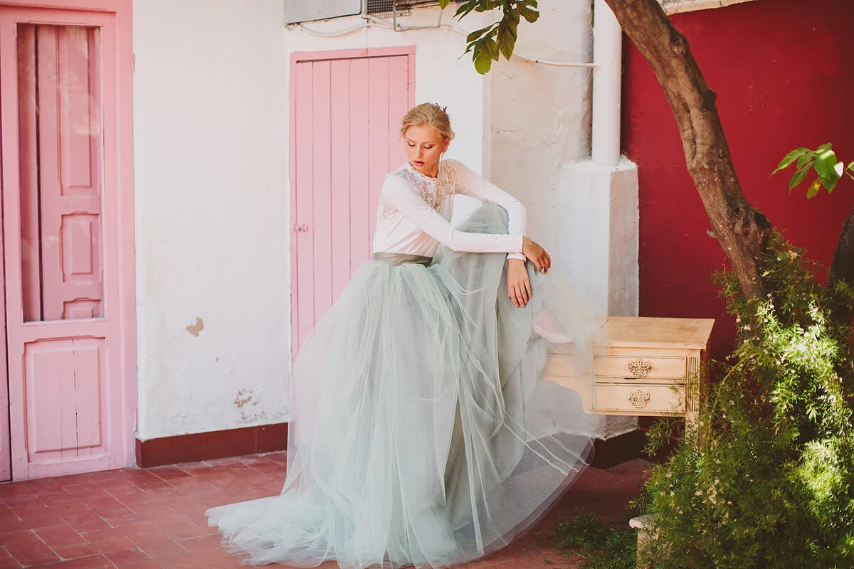 Vestidos de novia de tul | JESUS PEIRO