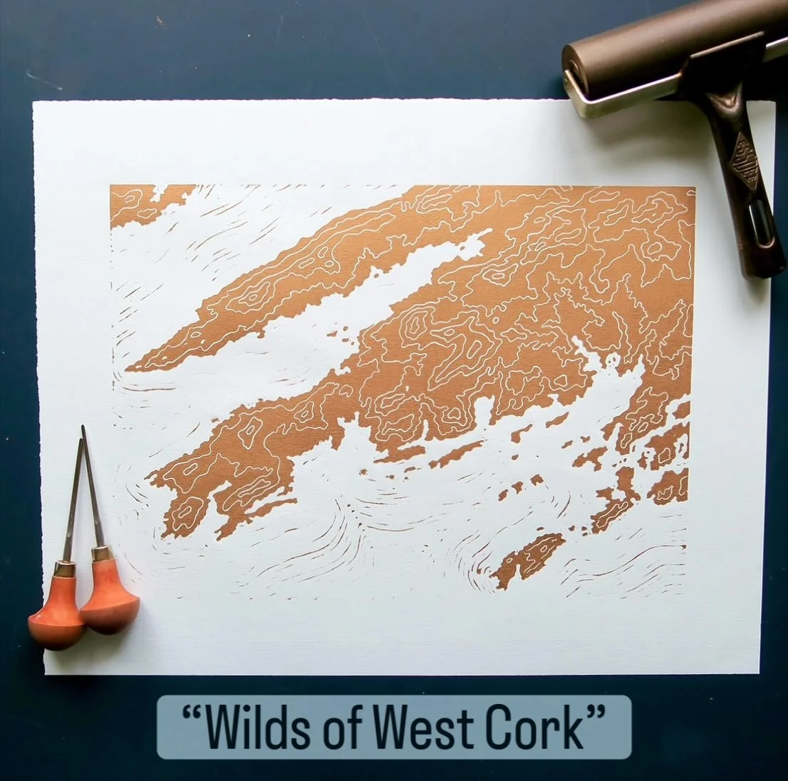 &ldquo;Wilds of West Cork&rdquo; is heading off to its new home in Dublin today. It&rsquo;s new owner wanted a reminder of sunny summer days spent in this glorious corner of Ireland. If you&rsquo;d like to hang a piece of our gorgeous coastline on yo