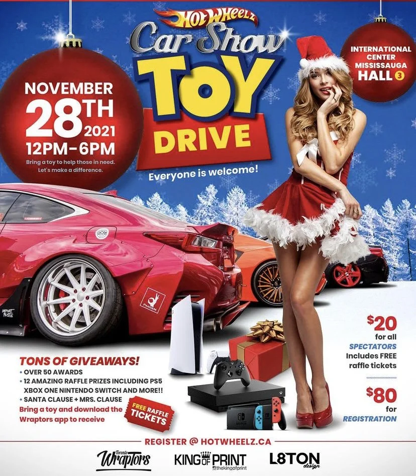 Hot Wheelz Toy Drive 2021