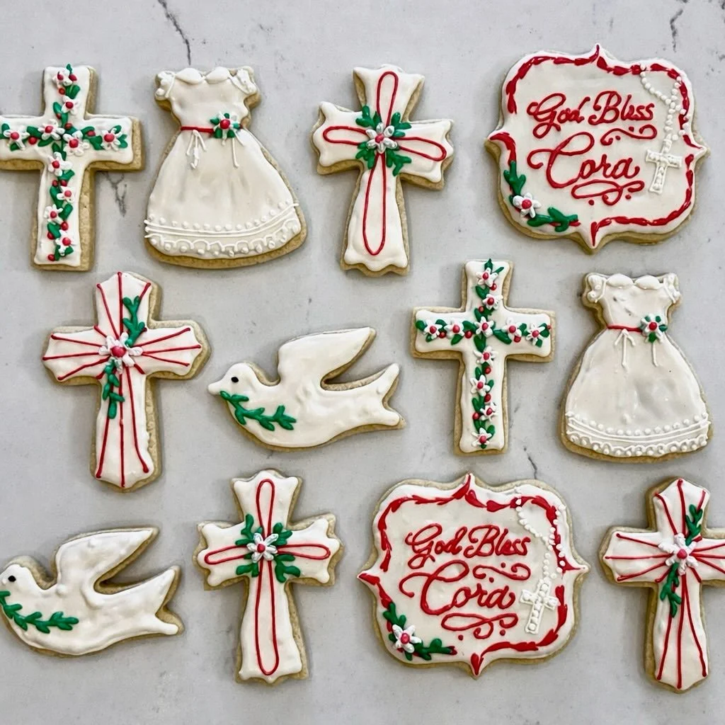 Baptism sweetness 🕊️✝️ 

#royalicingcookies #cookieart #cookiedecorating #baptism