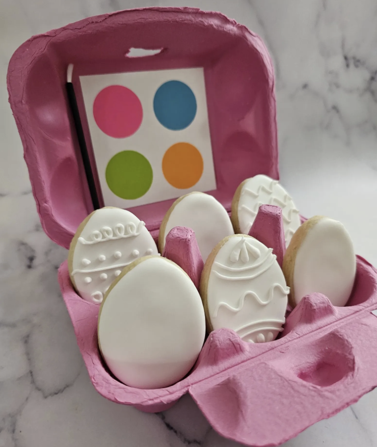 Paint Your Own Easter Egg Cookie Kit