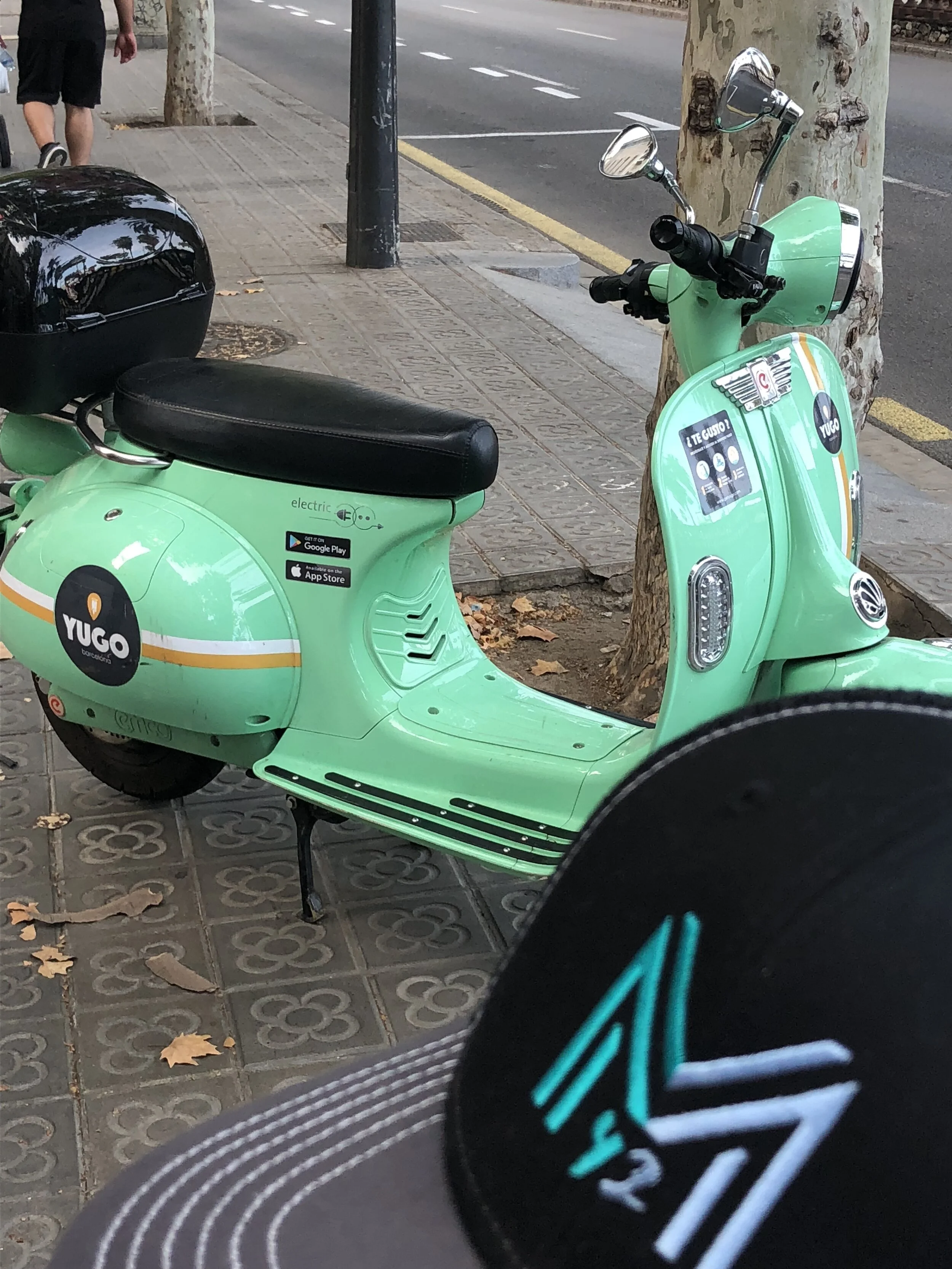 Barcelona Vespa
